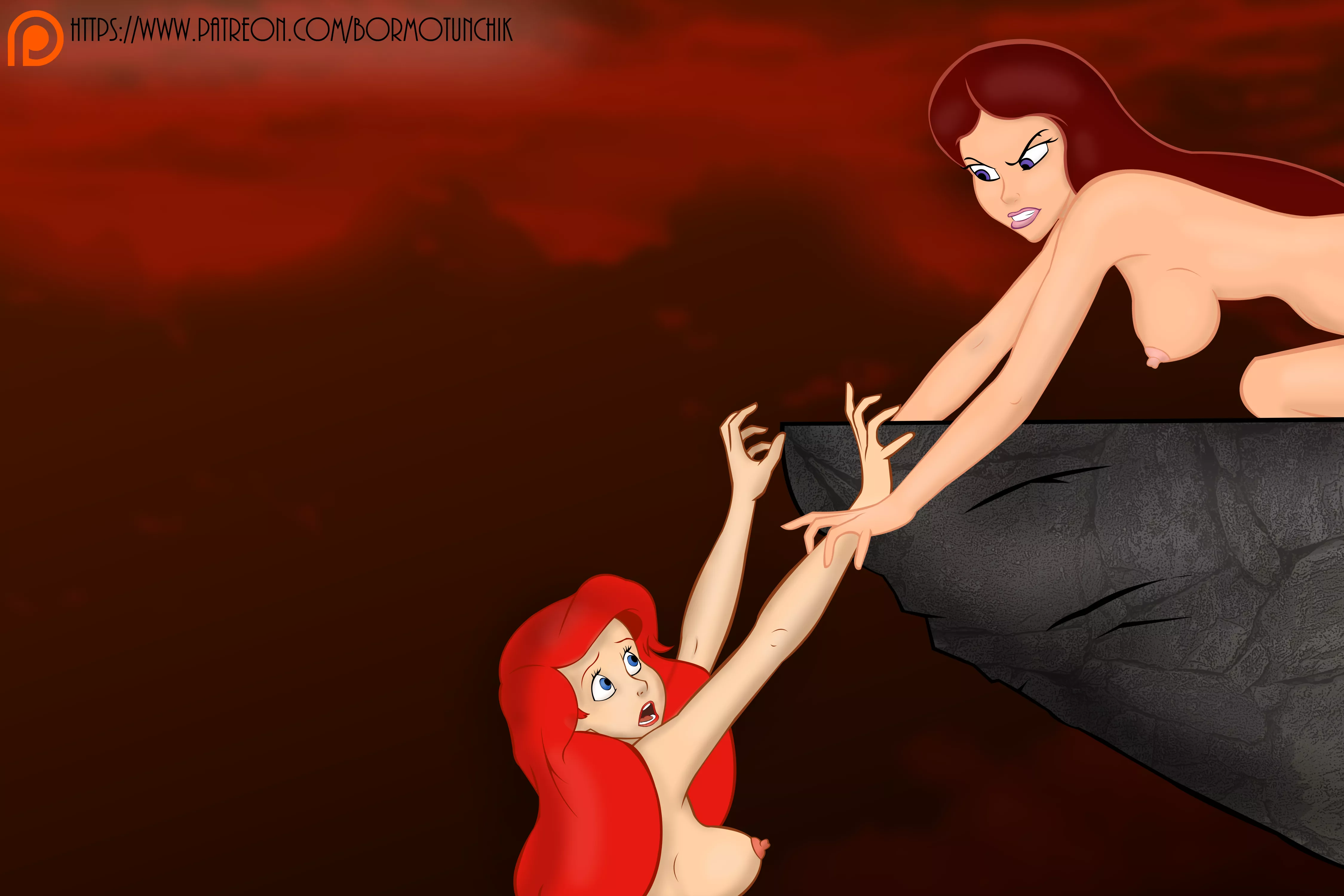 Ariel vs Vanessa (part-17) posted by Bormotunchik