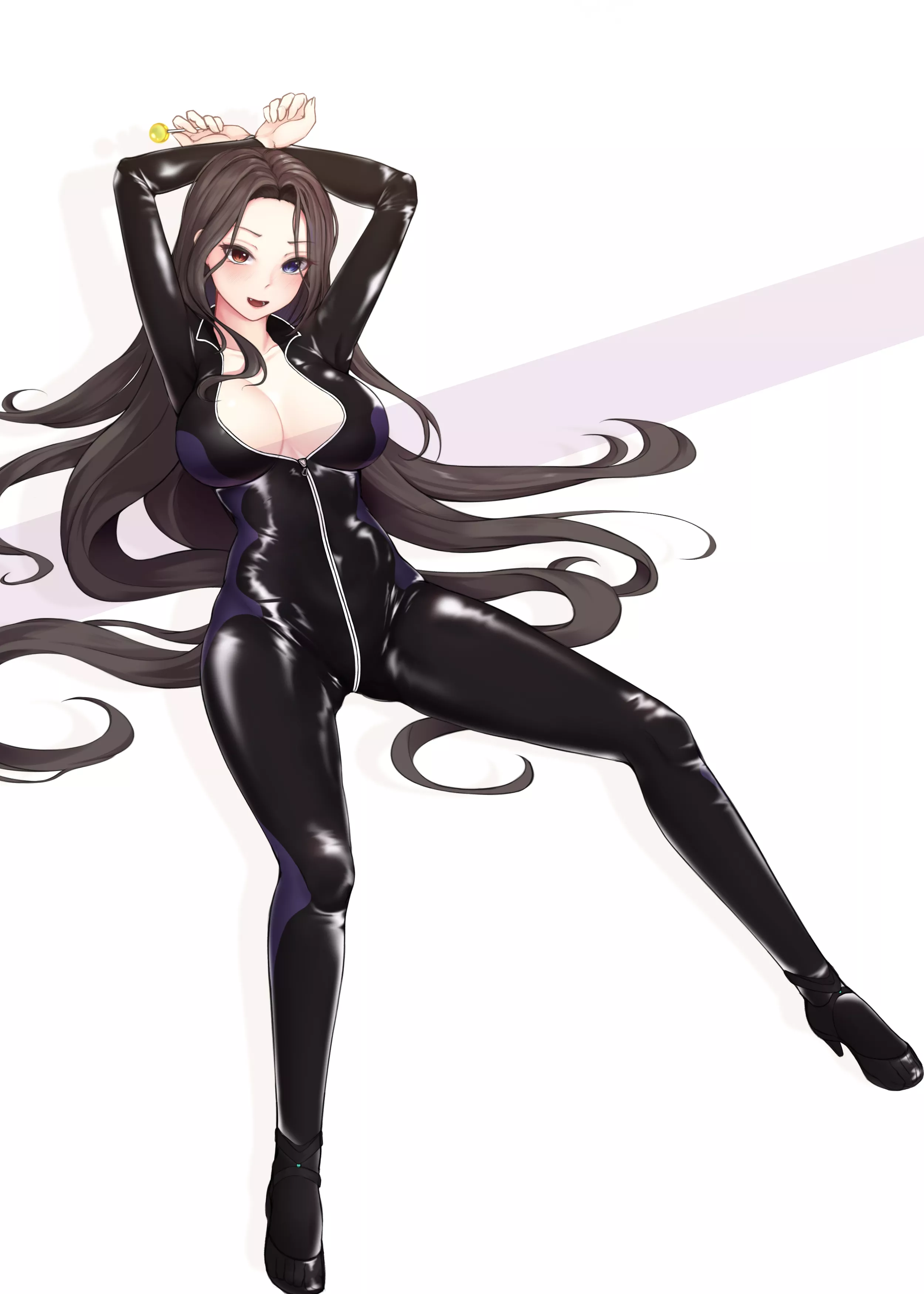 Arms Up Stretch Perfect Suit (G Home) [Original] posted by sequence_string