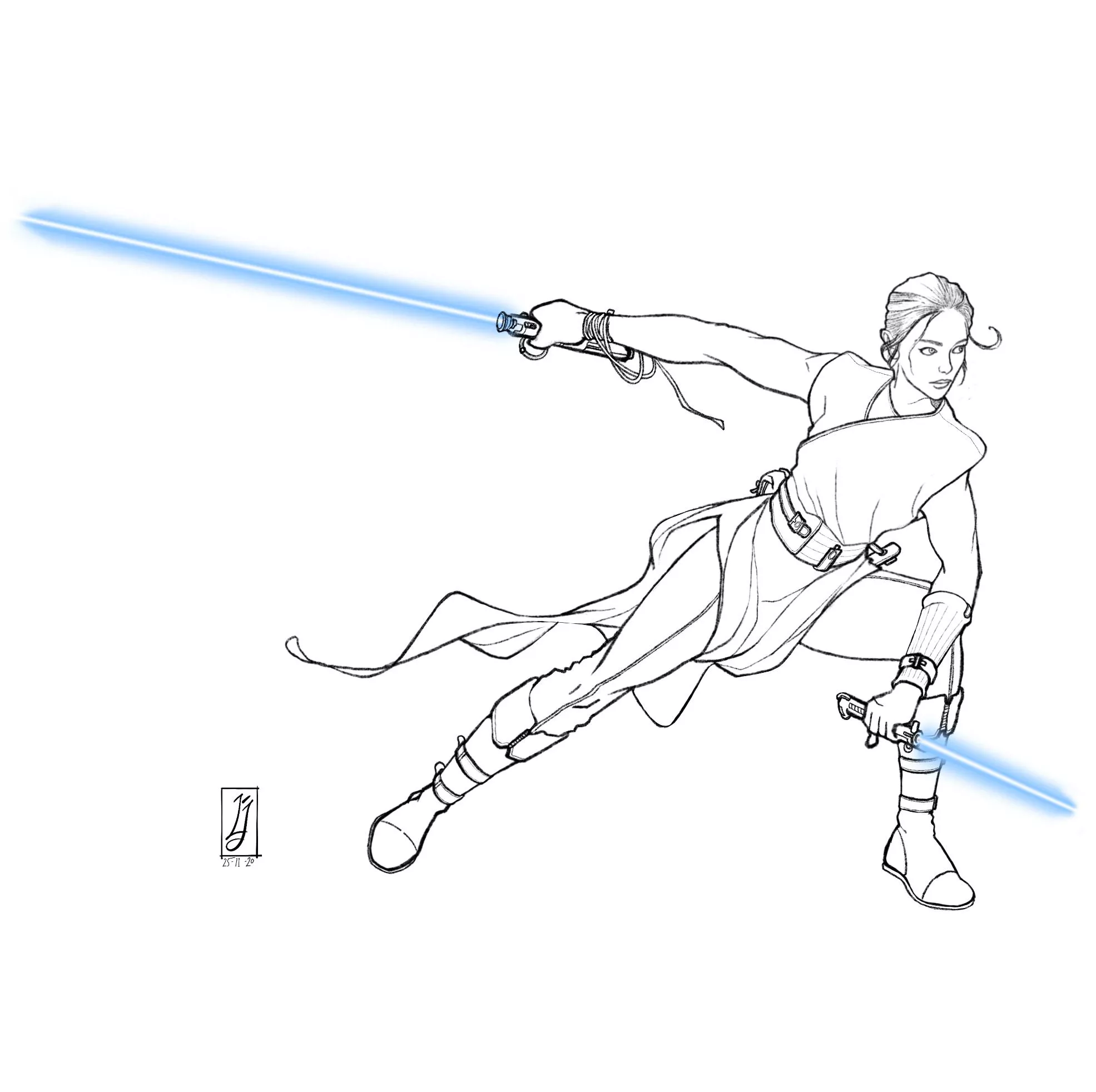 [Art] ‘Jedi’, Me, Digital, 2020 posted by Leadjockey