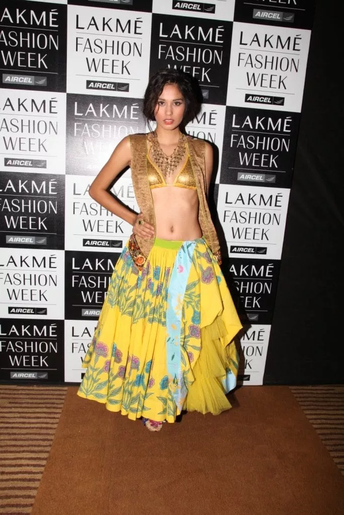 Ashika Pratt for Lakme Fashion Week - India posted by Odd_Ad_5034