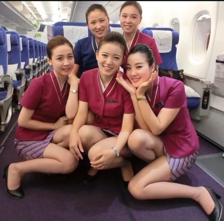 Asian flight gals..top row 12 bottom 345 posted by Chaturbater1