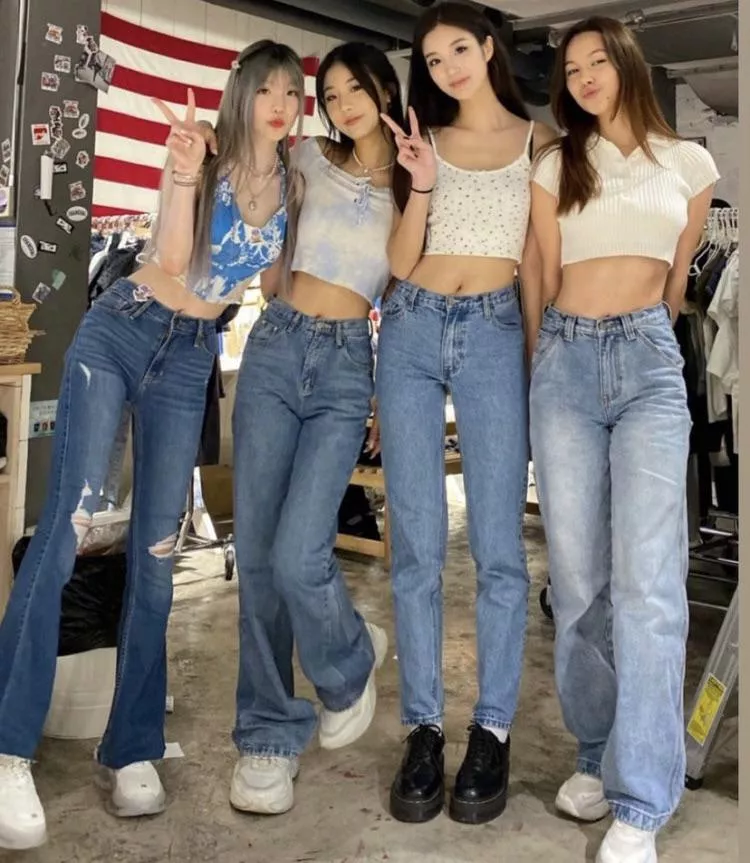 Asians in Jeans posted by yunaX2