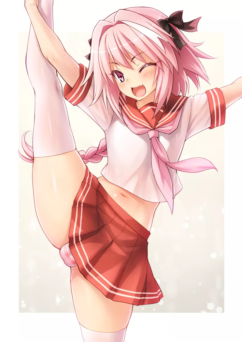 Astolfo Standing Side Split (Shimashima Salmon) [Fate] posted by sequence_string