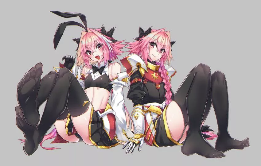 Astolfo’s Outfits. I love the way he’s drawn 💕 [artist: haoro] posted by OutofContext1138