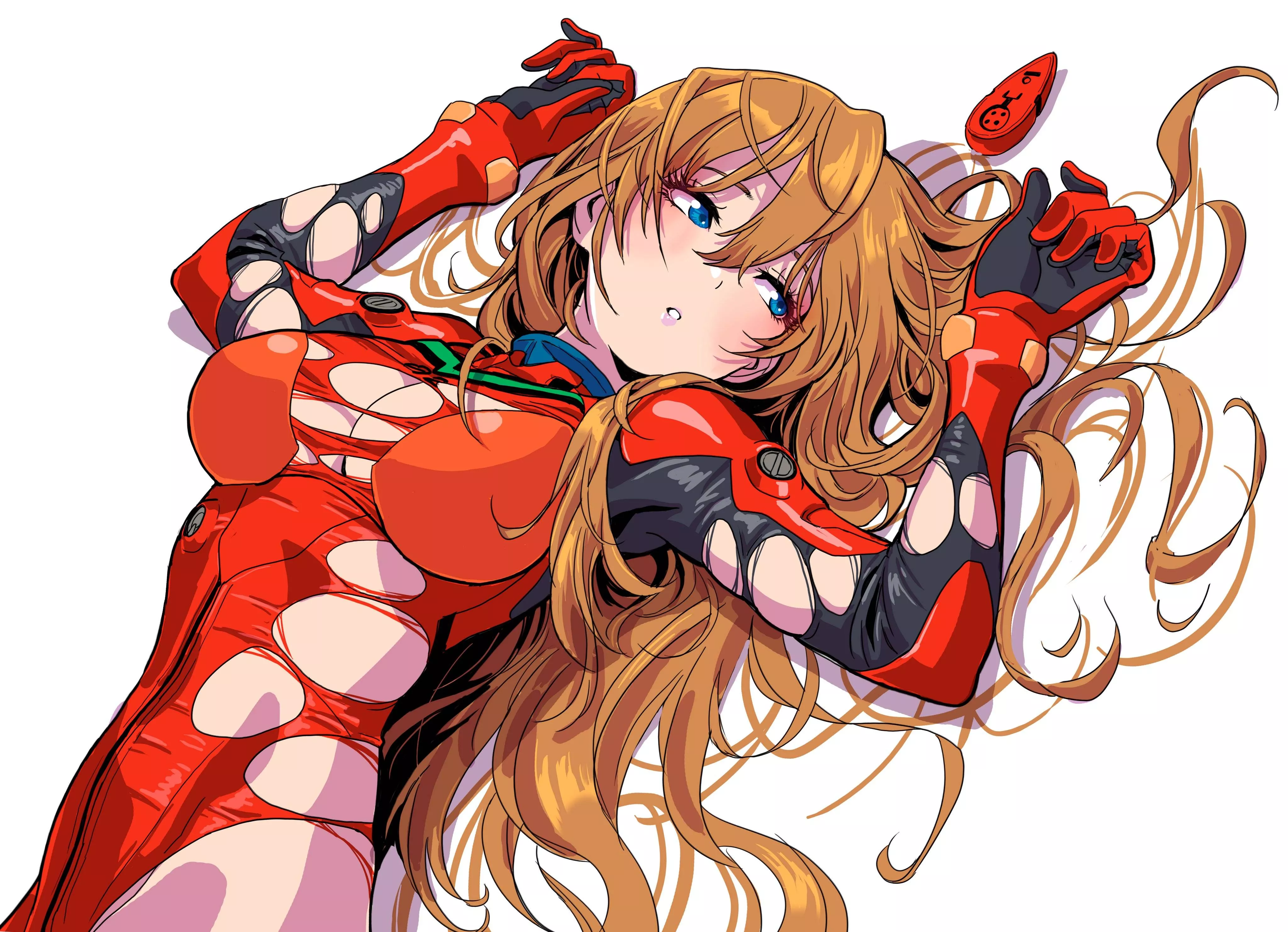 Asuka being pretty as usual by (Shunyayamashita [Neon Genesis evangelion] posted by Faoovo