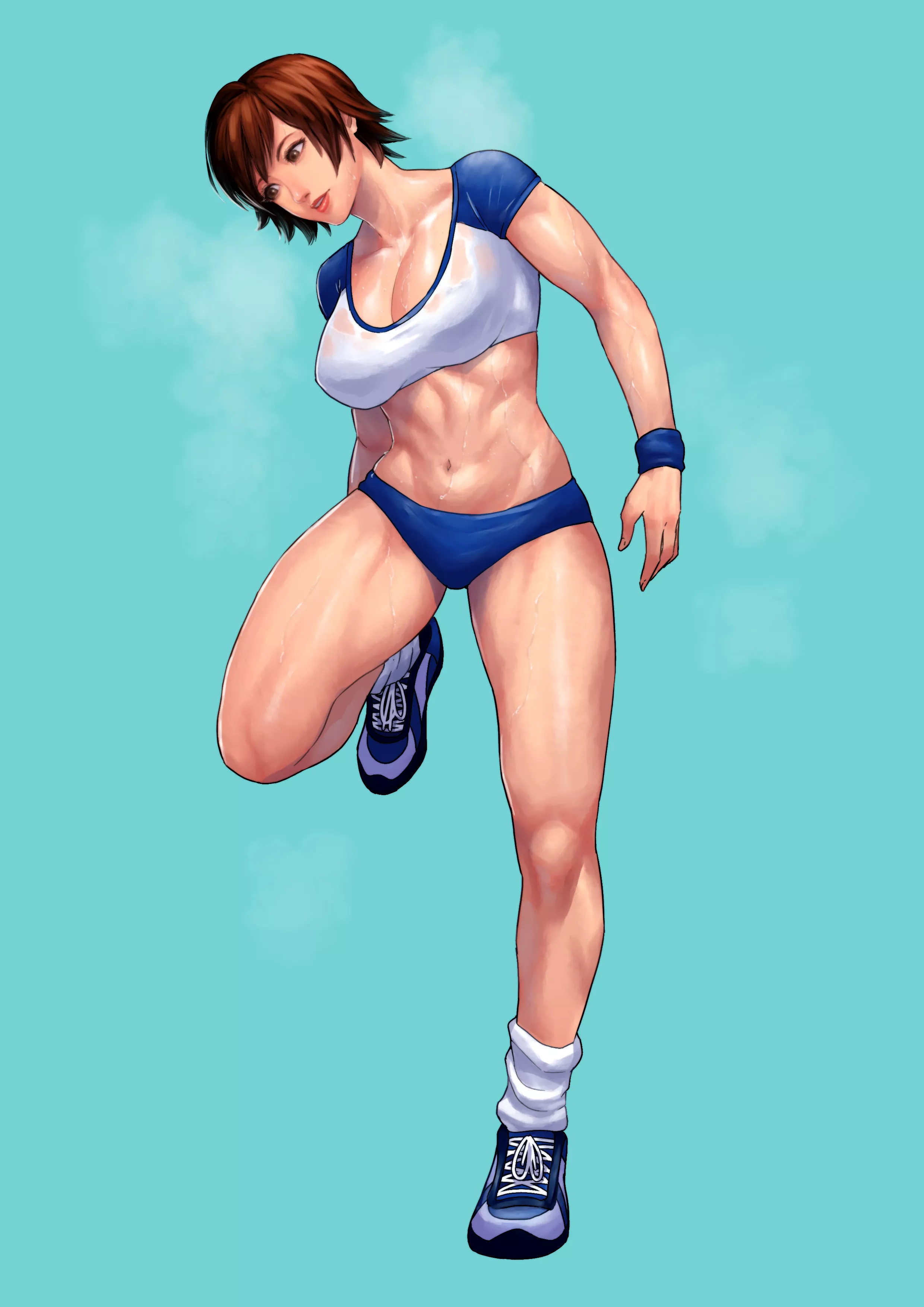 Asuka Kazama is ready to workout (cirenkoyenk) [Tekken] posted by Souted