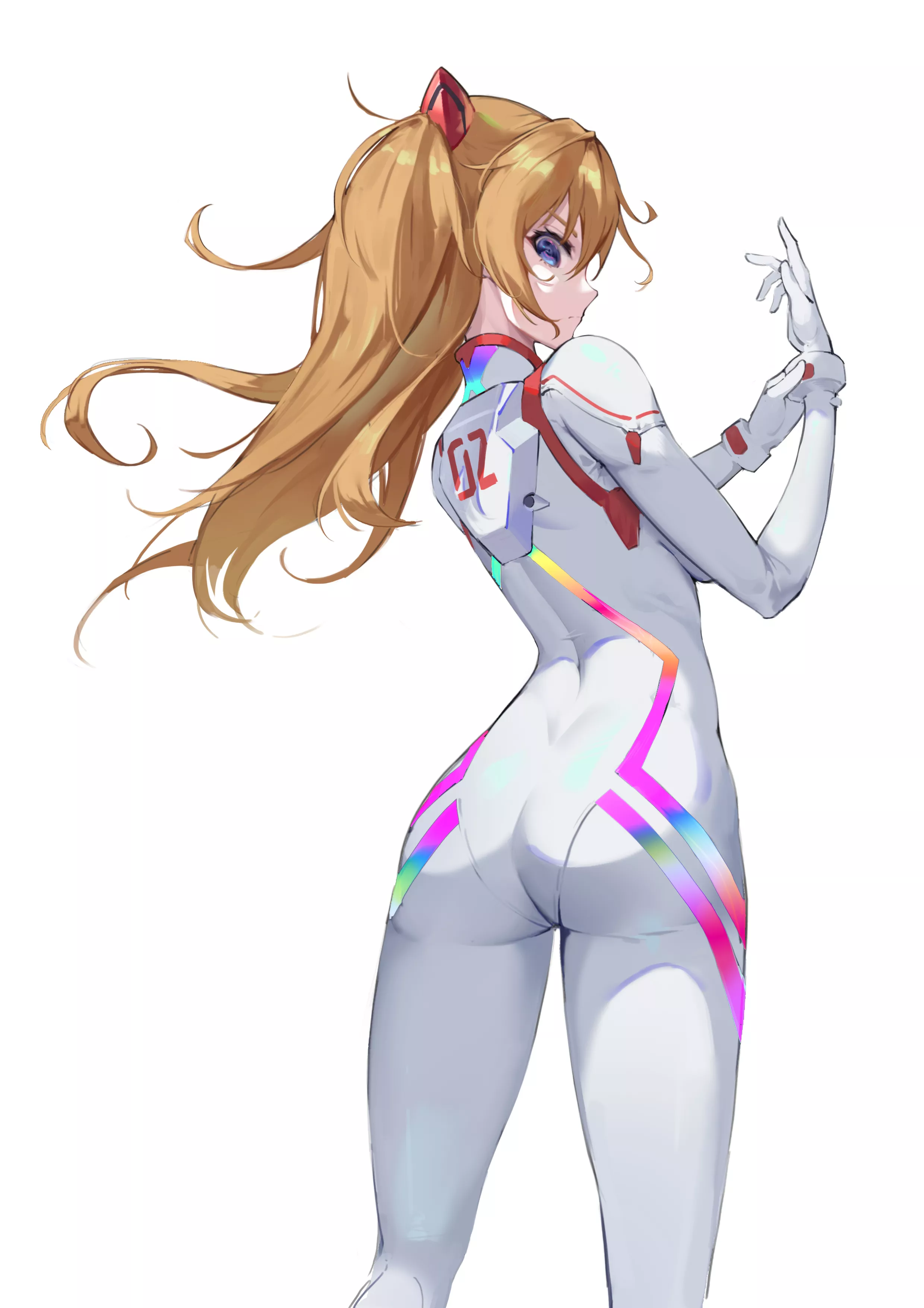 Asuka White Plugsuit (Shiba Invsky) [Evangelion] posted by sequence_string