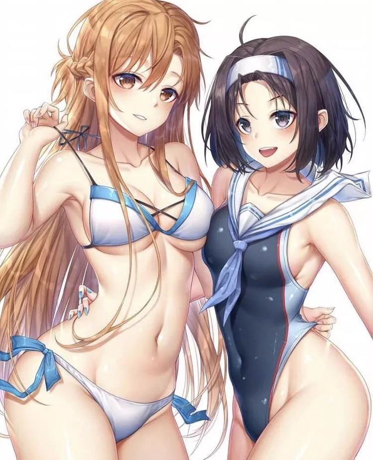 Asuna anyd Yuuki want to do it with you at the beech posted by Puzzleheaded-Rub4114