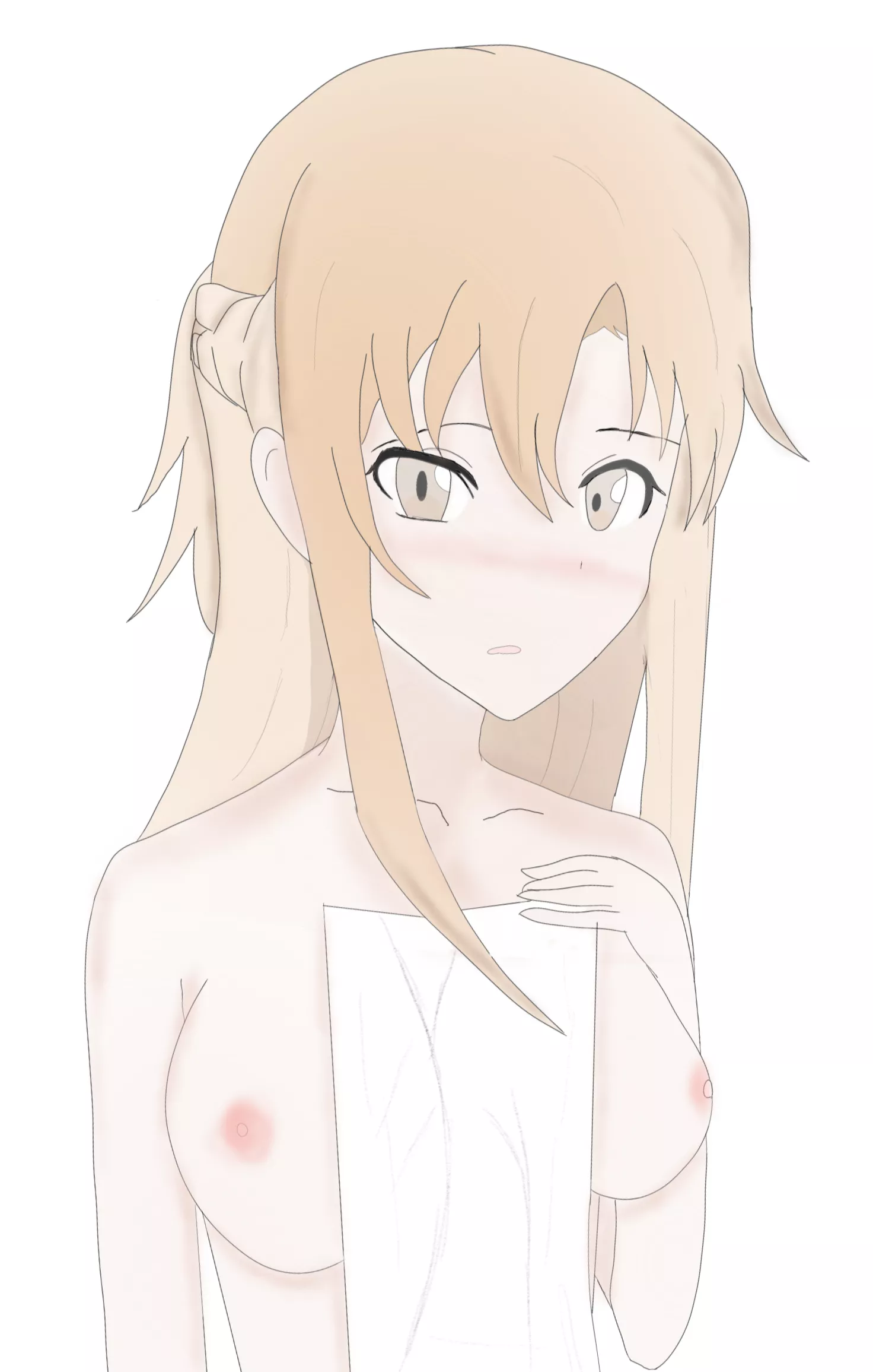 Asuna drawing by me. posted by DeepGrape9010