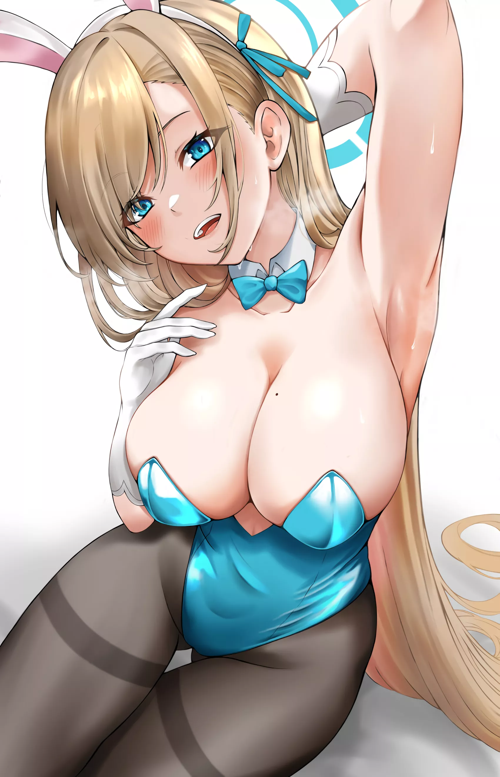 Asuna spreads her armpits (dstwins97) [Blue Archive] posted by elegantloveglimmer