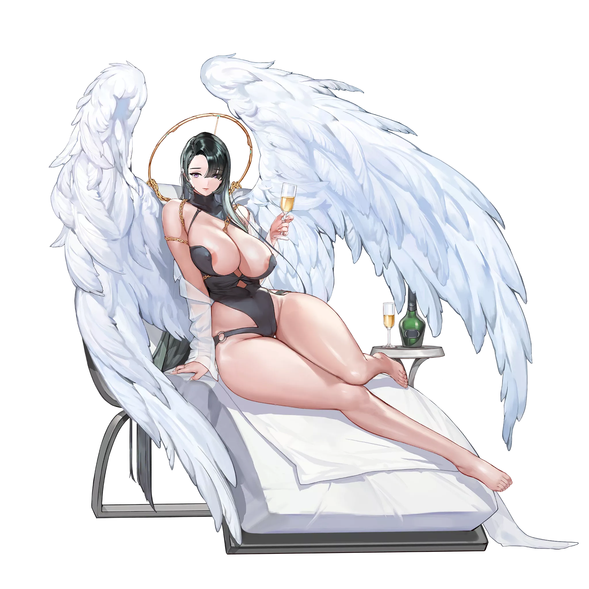 Azazel Swimsuit Relaxation (Rorobomb) [Last Origin] posted by sequence_string