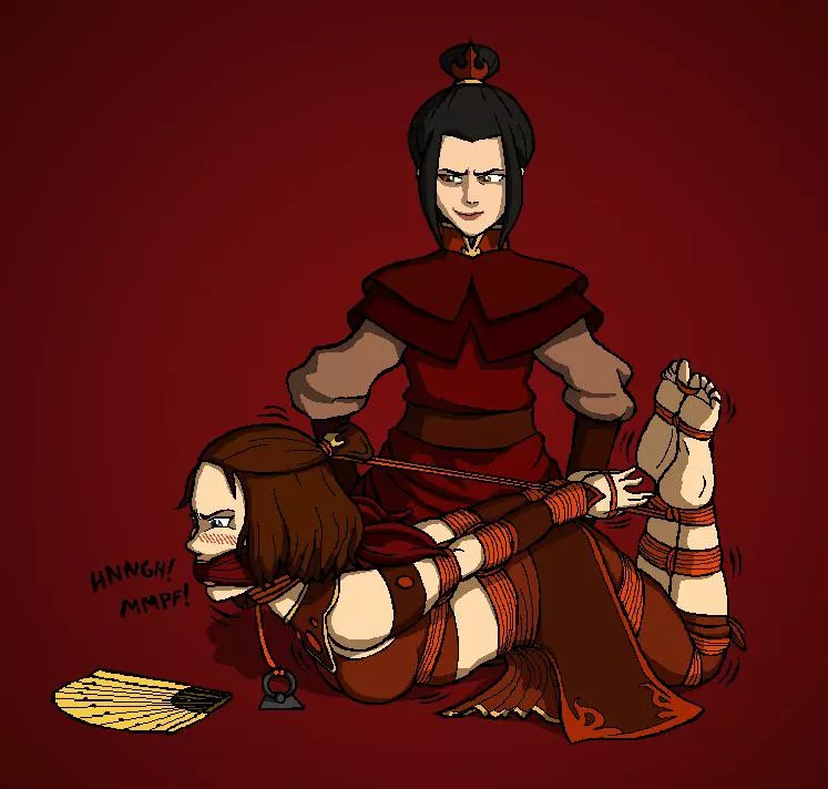 Azula showing off her talent for bondage (Peytell) posted by HighlyCharming