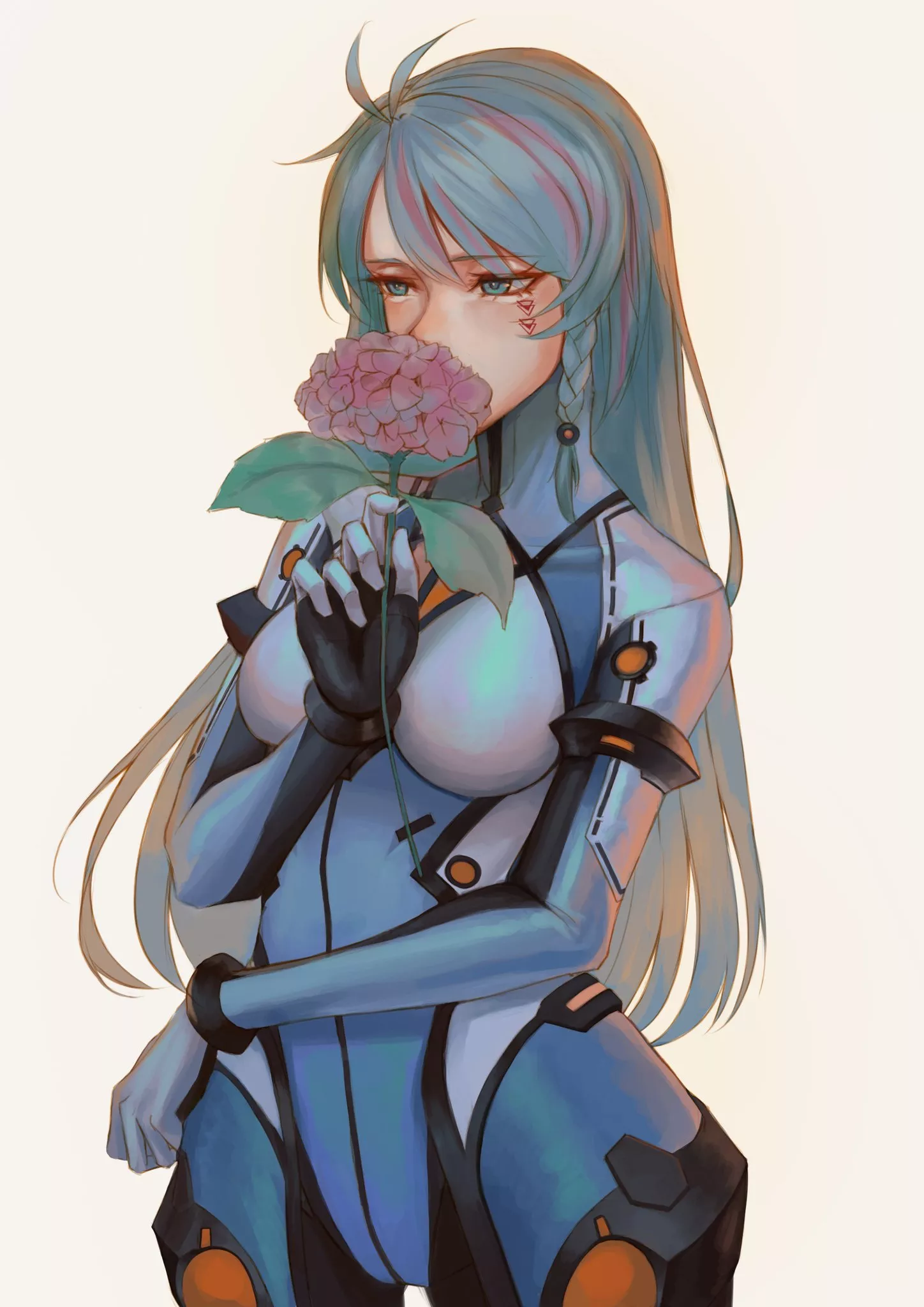 Azura Cecillia Pink Flower (Daniel Ivan) [Nijisanji] posted by sequence_string