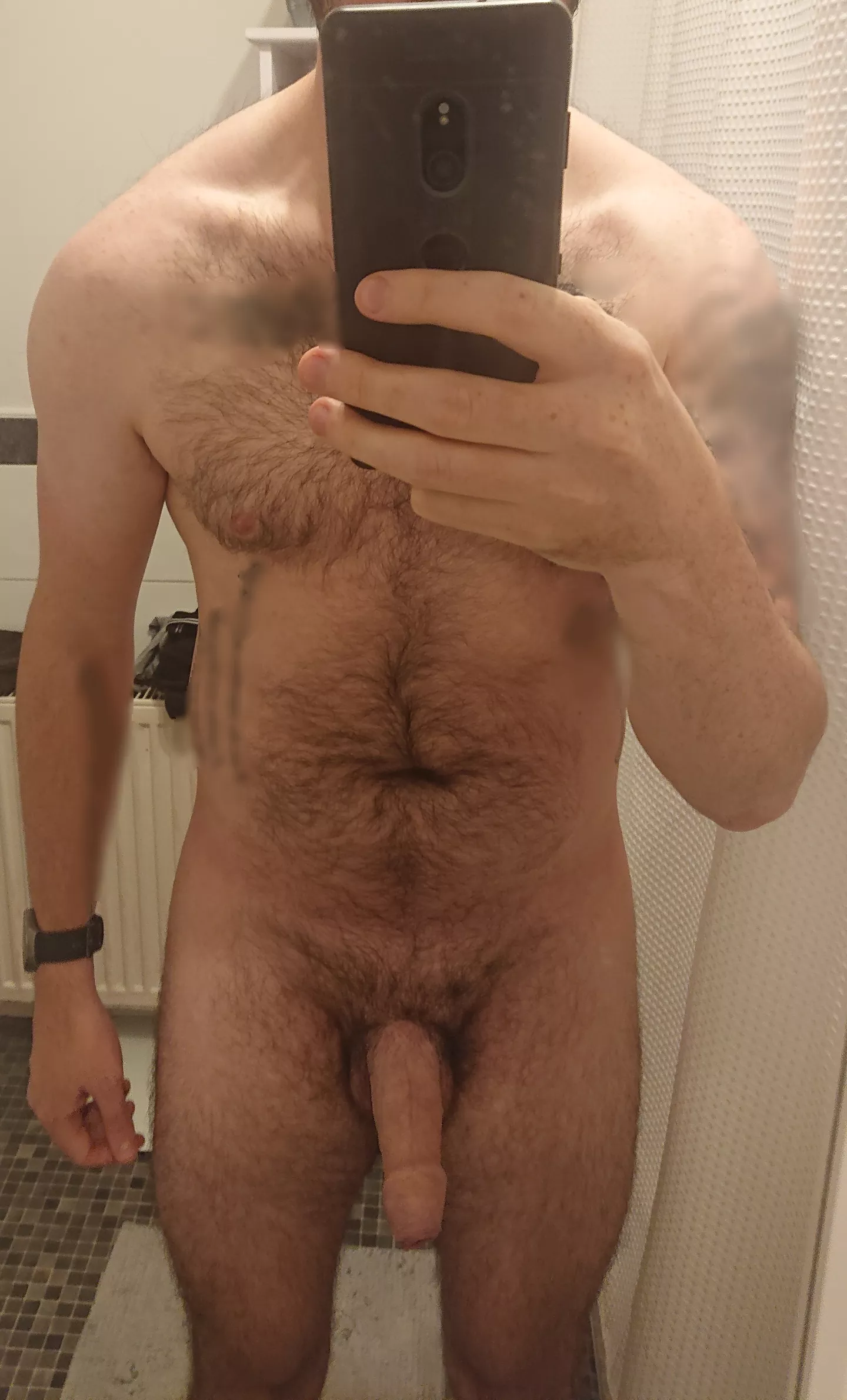 Back posting here now that I've took a pic without being hard. All me, all natural [M] 31, 95kg, 6ft 4 posted by MrYdSc