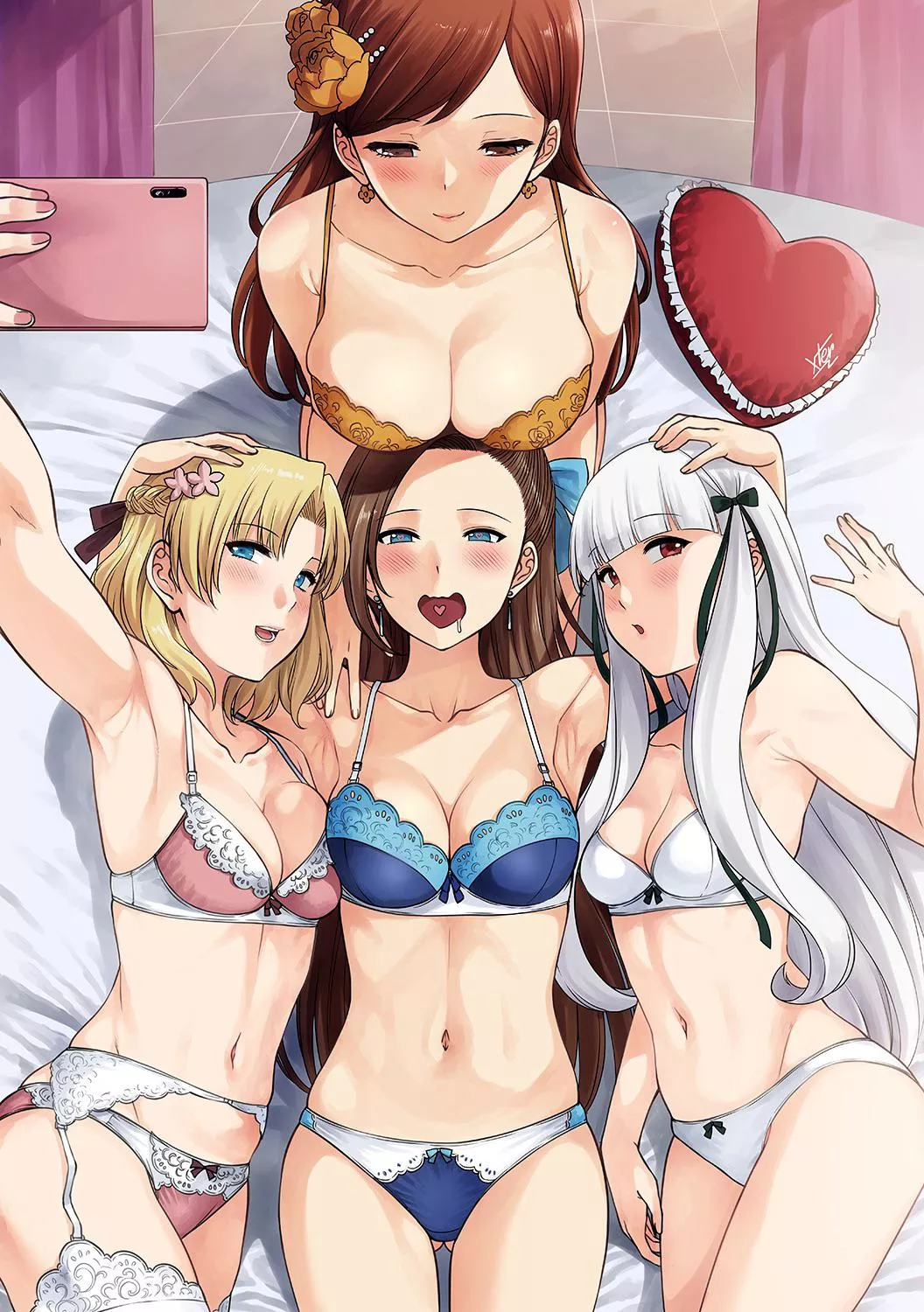 Bakarina harem sefie [My Next Life as a Villainess] posted by Natsu_1000