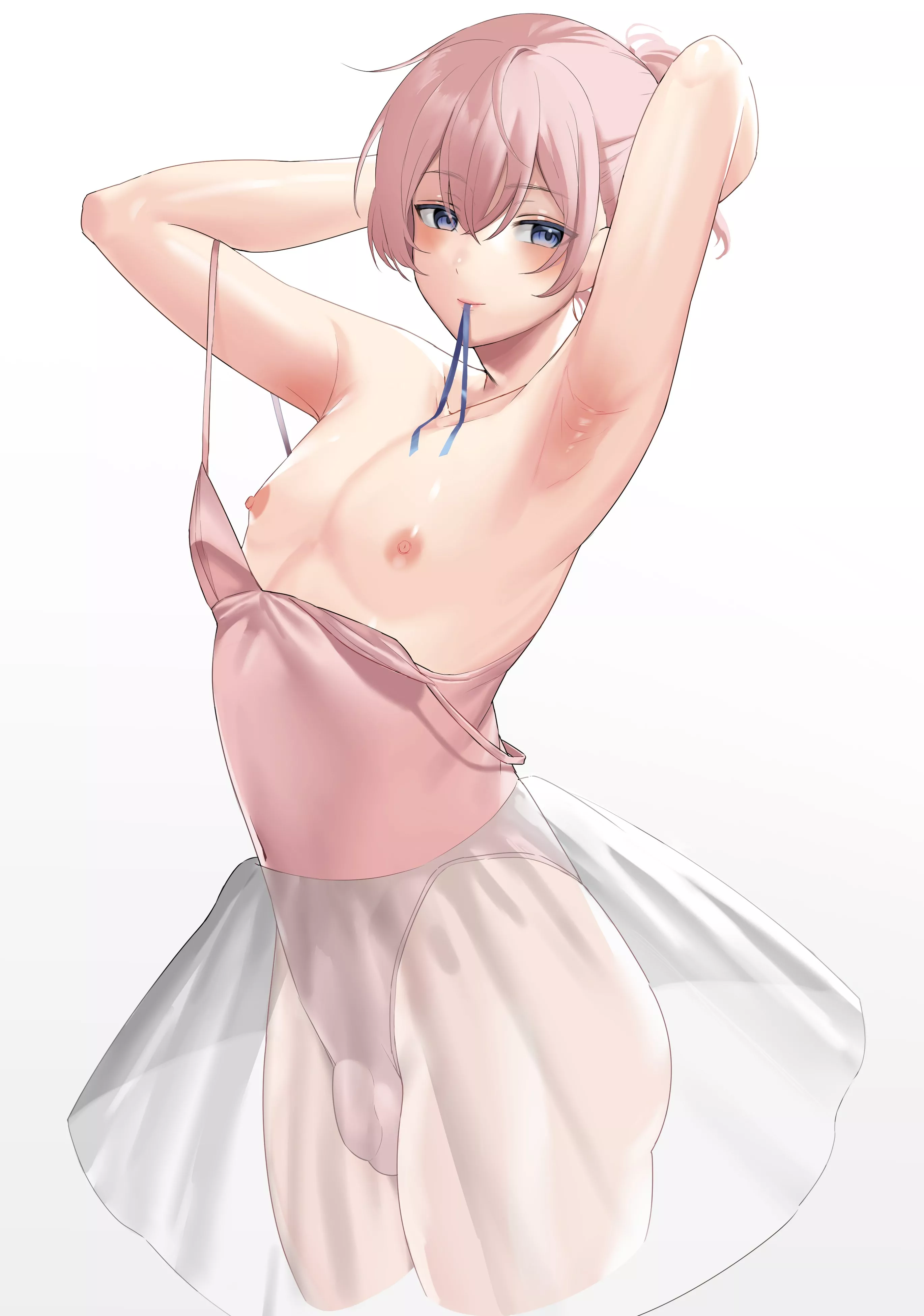 Ballet Dancer Getting Dressed (Lemontea4311) [Original] posted by sequence_string