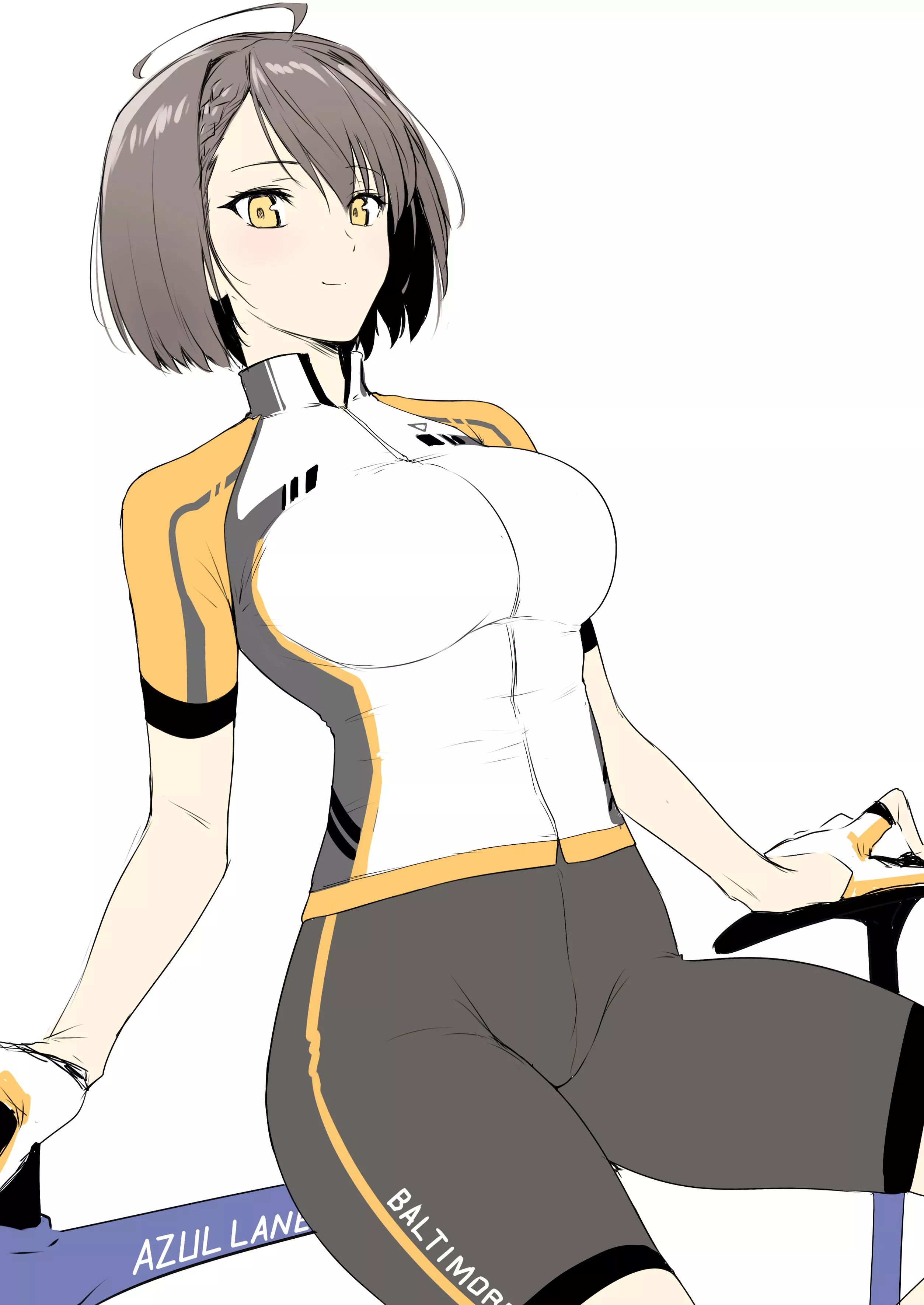 Baltimore Cycling Suit (Halcon) [Azur Lane] posted by sequence_string