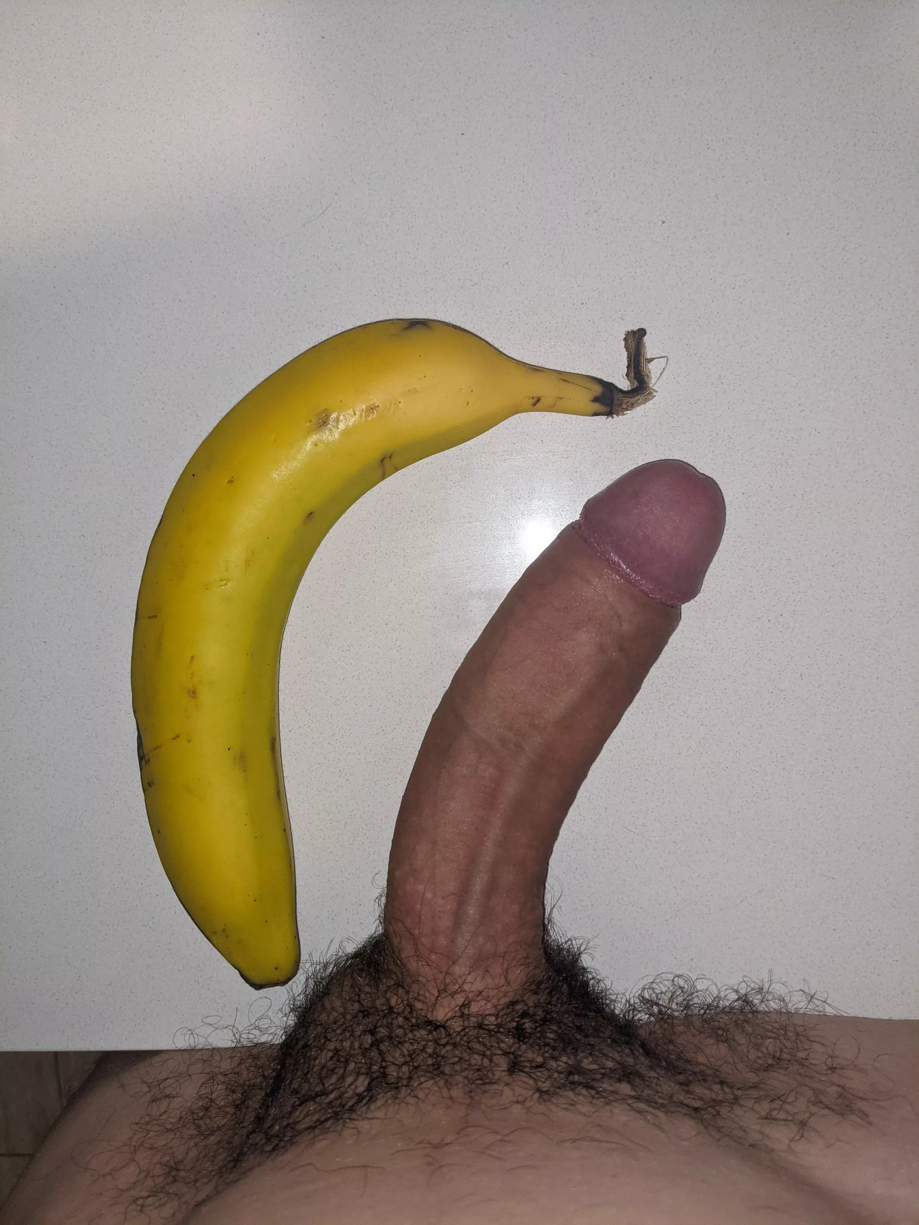 Banana for comparison 🍌 posted by CockyBoyfriend