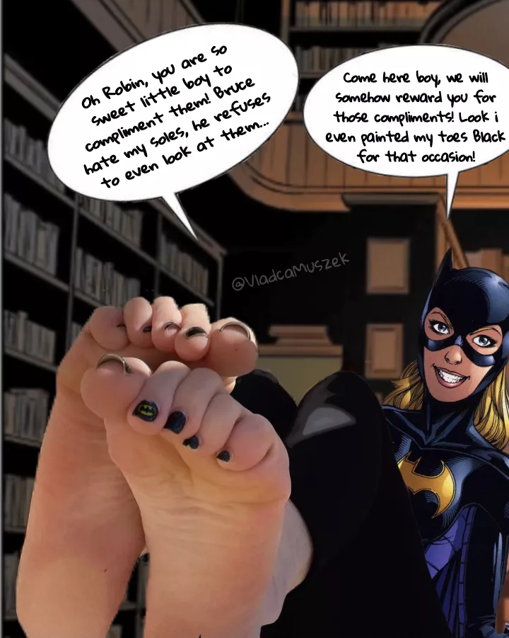 Batgirl soles (OC) posted by VladcaMuszek