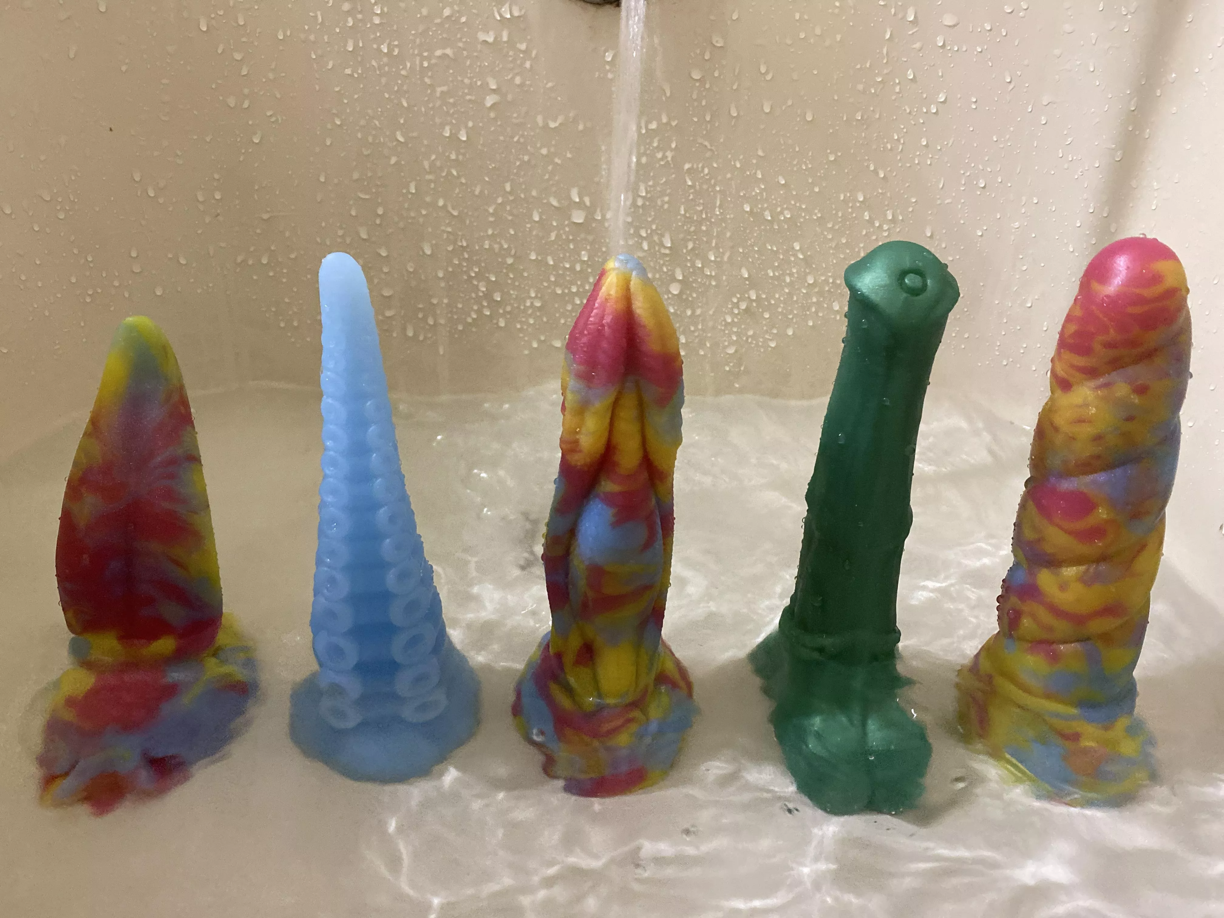 Bath time lineup for tonight (all smalls) posted by Chancey_Lux