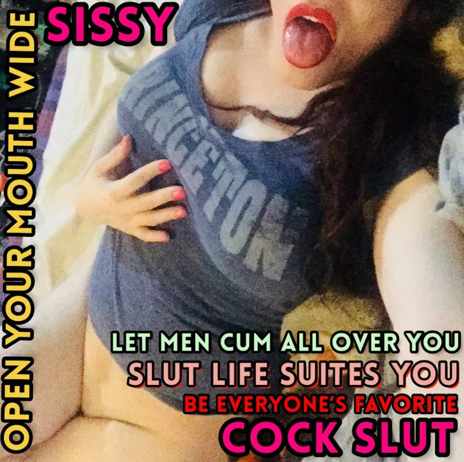 Be everyoneâ€™s favorite Cock Slut ðŸ’‹ posted by JocelynRoseTS