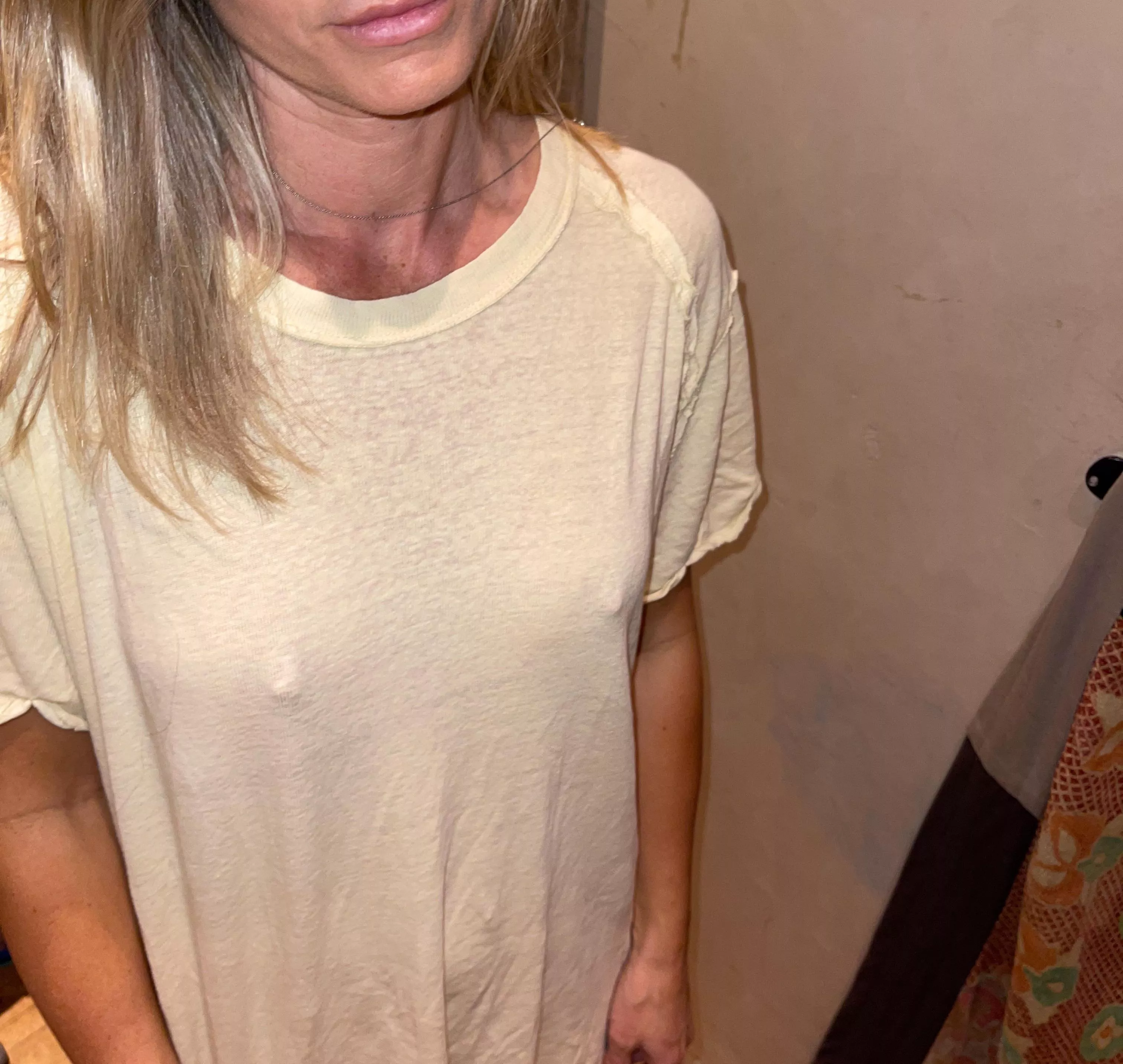 Be honest, can you see through this shirt? posted by DressingRoomDiaries