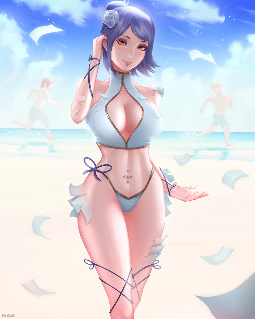 Beach Babe Konan! (McDobo) posted by Wijin00