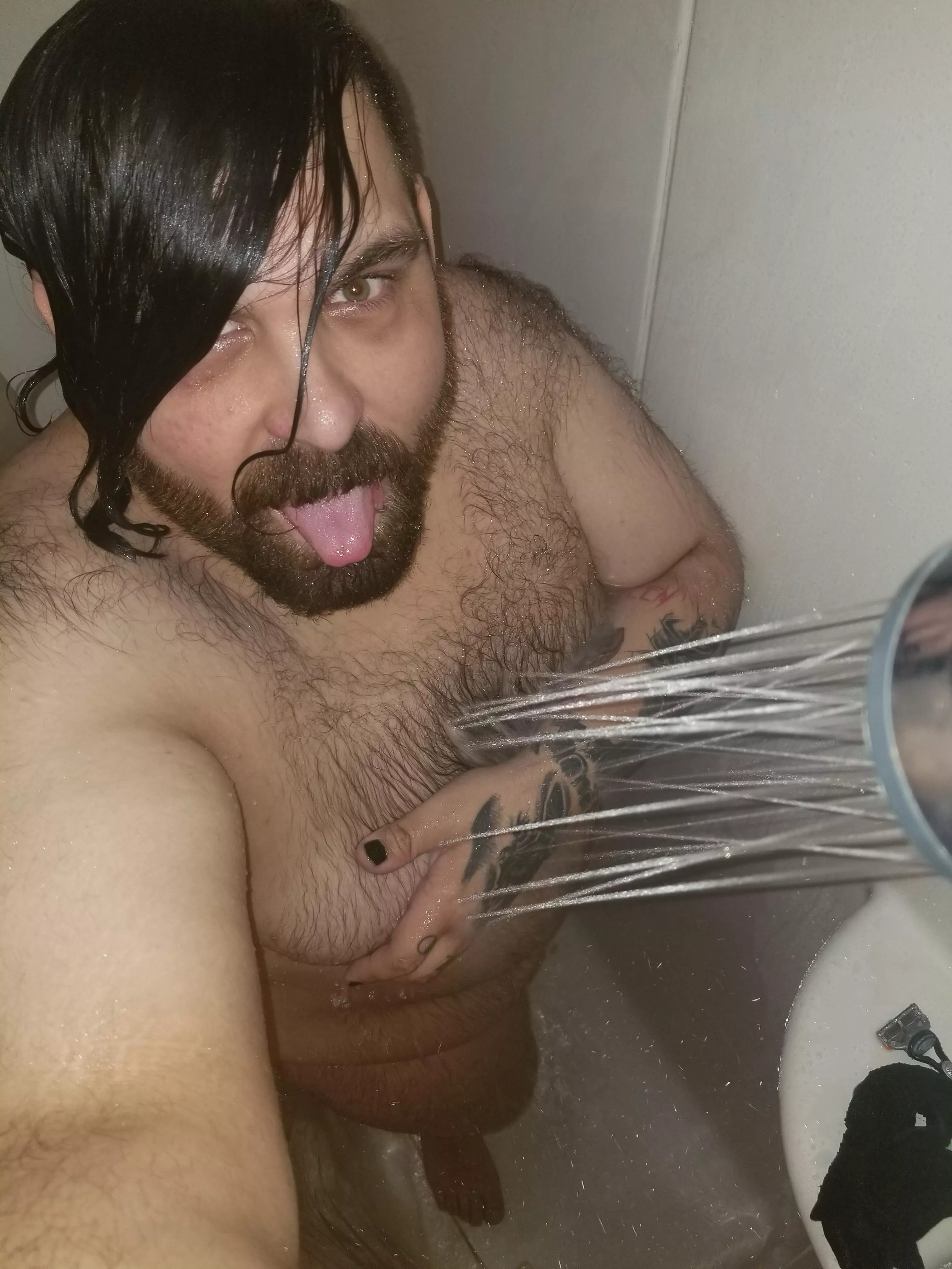 Bear in the shower posted by ListOfStoney