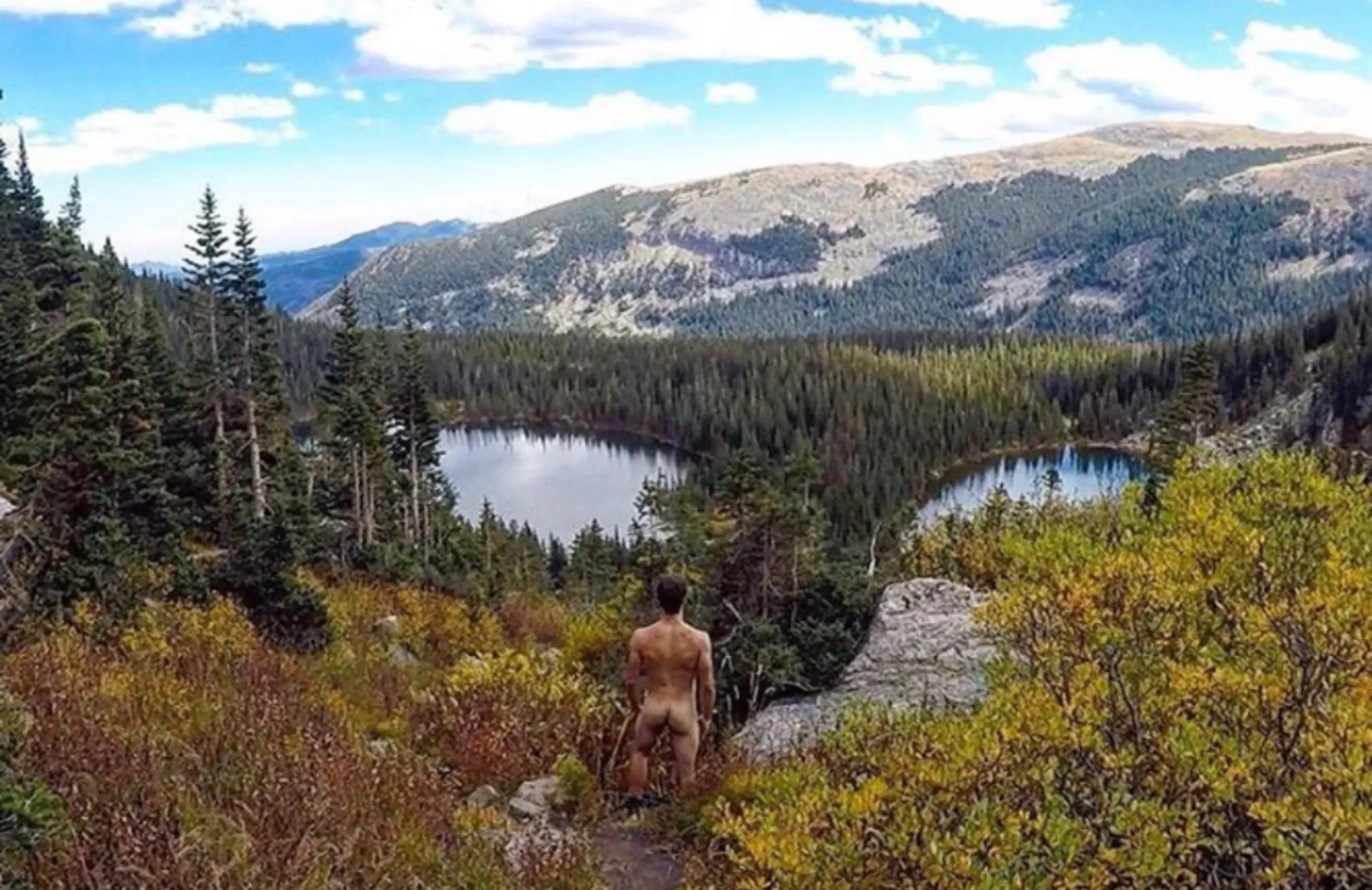 Beautiful hike up Crater lakes posted by bareskinyogii