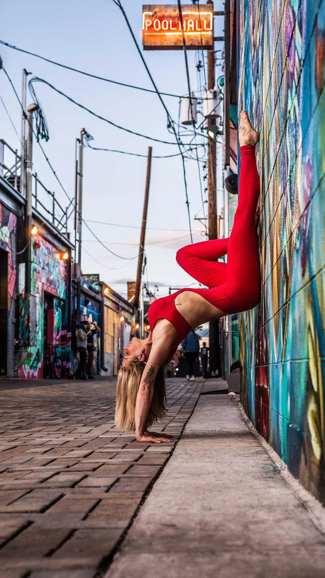 Beautiful lines on that handstand. posted by YogaPhotographer