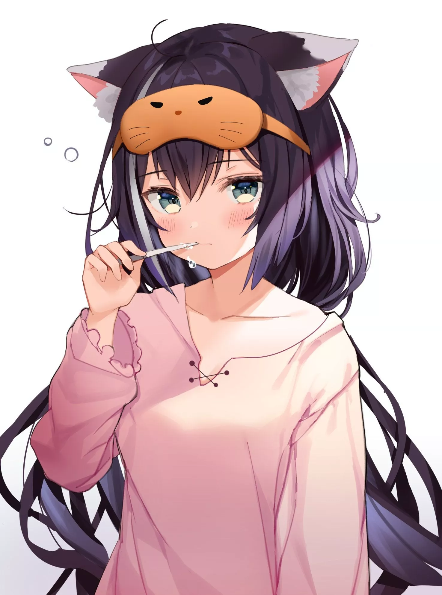 bed time nekogirl posted by oreothecatgirl