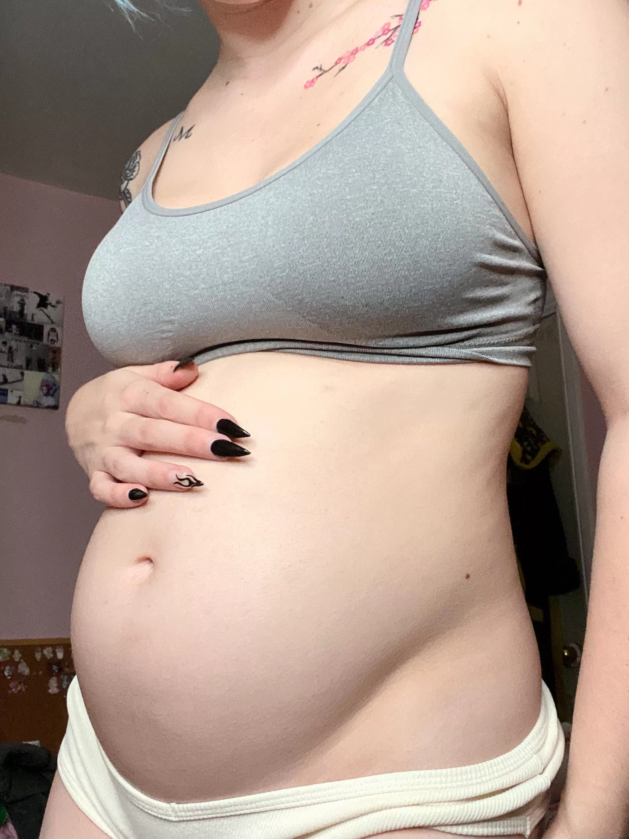 Been stuffing so much Iâ€™m starting to look pregnant ðŸ˜ posted by cherryxbunn