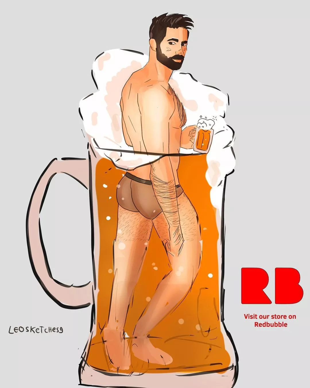 Beer Lover posted by leosketches9