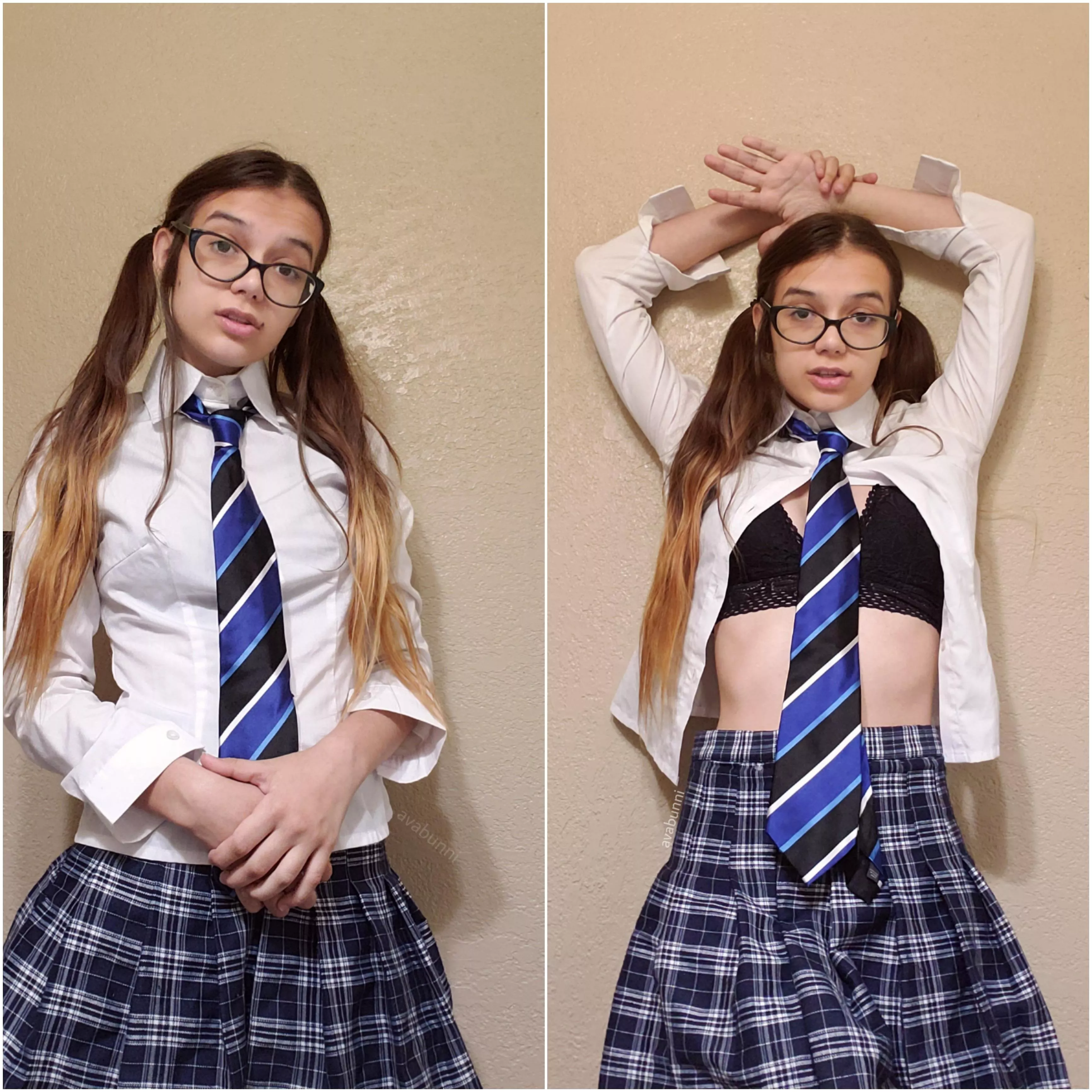 Before and after detention posted by AvaBunni