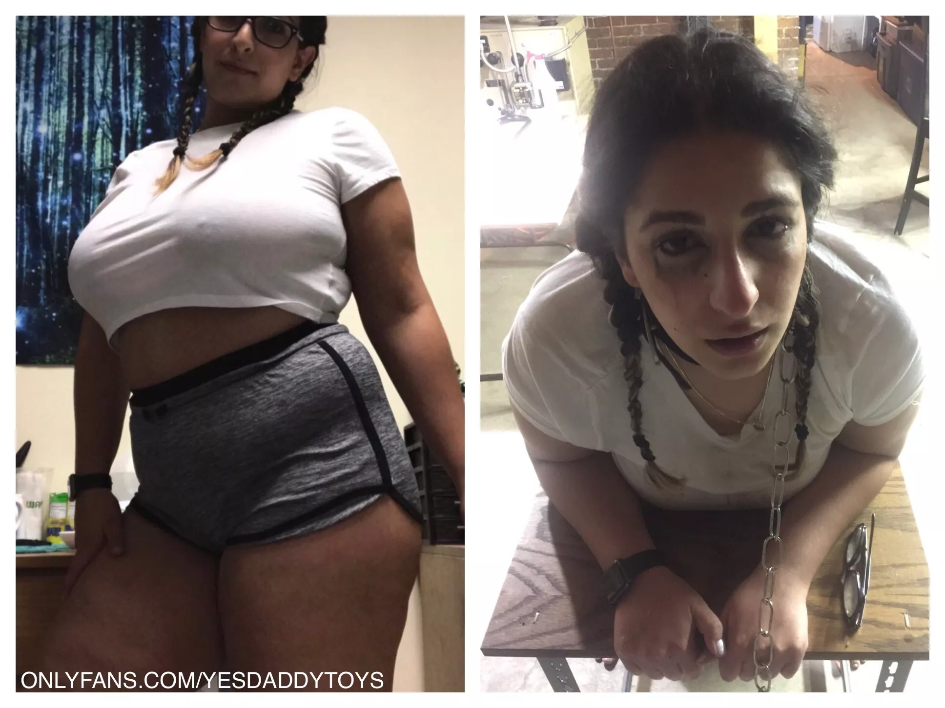 Before and after her dick appointment posted by Yesdaddytoys