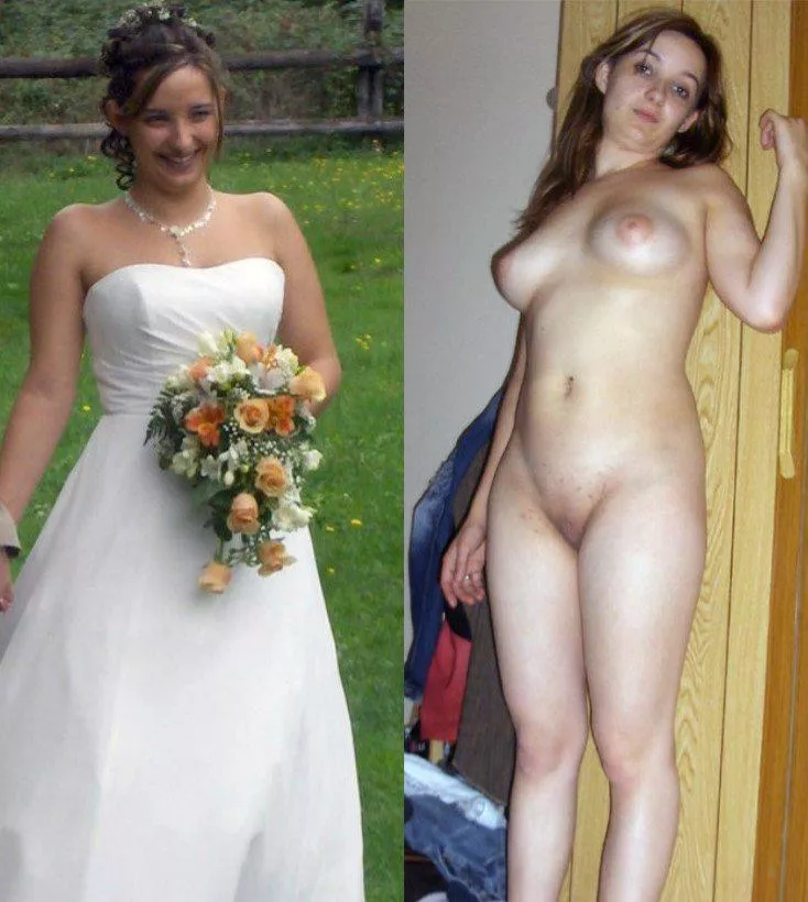 Before the ceremony and after.... posted by refrozensnowman