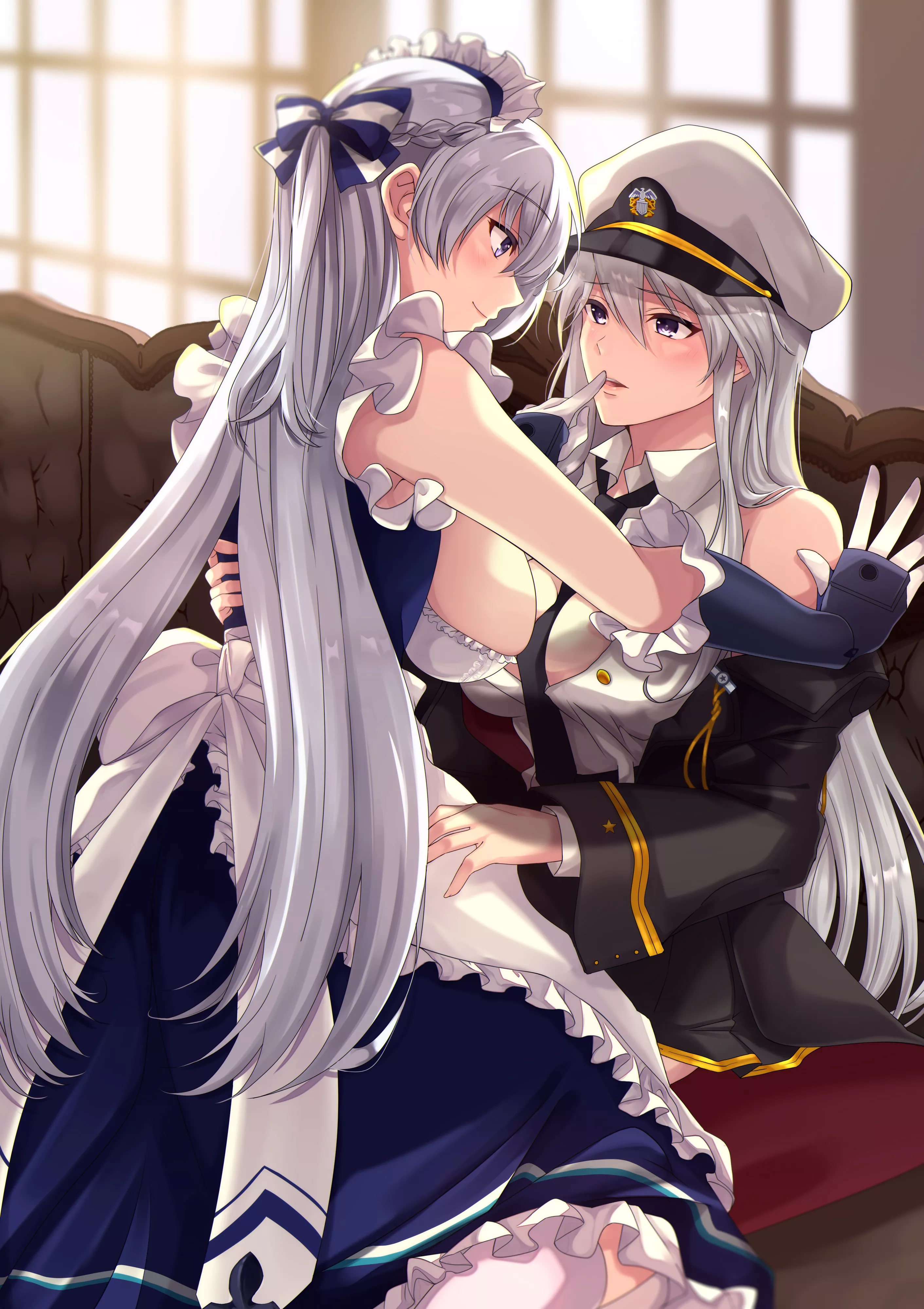 Belfast x Enterprise [ Azur Lane ] posted by JWPokemaster