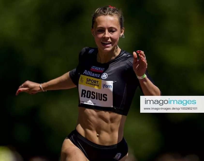 Belgian sprinter Rani Rosius posted by BravePiranga