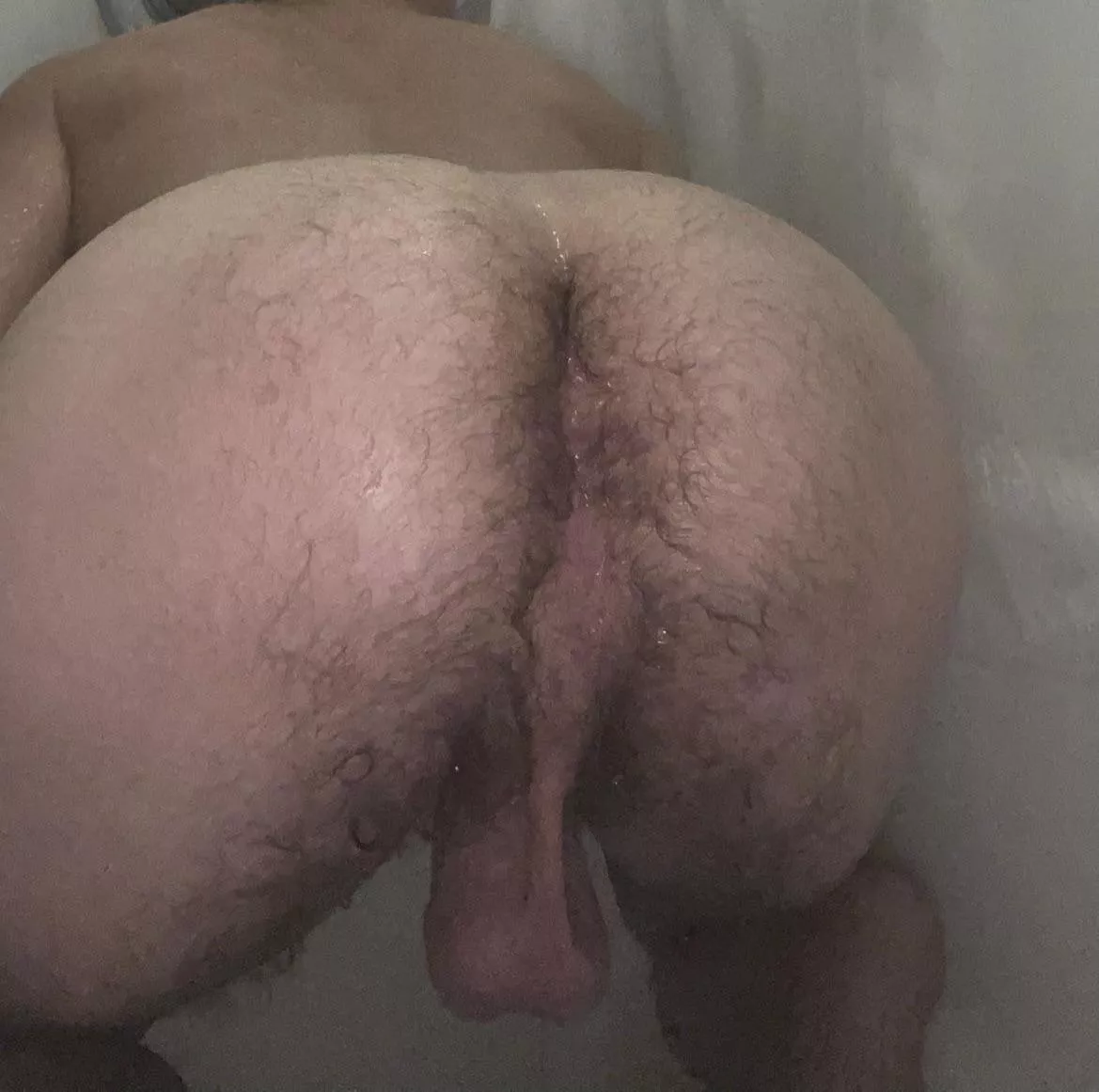 bending my hairy ass in the shower for you 👅 posted by yourfavoriteboy00