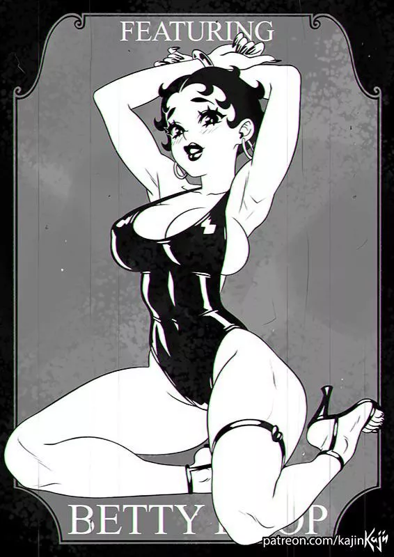 Betty Boop (Kaijin-man) [Betty Boop] posted by UnseeableQuestions