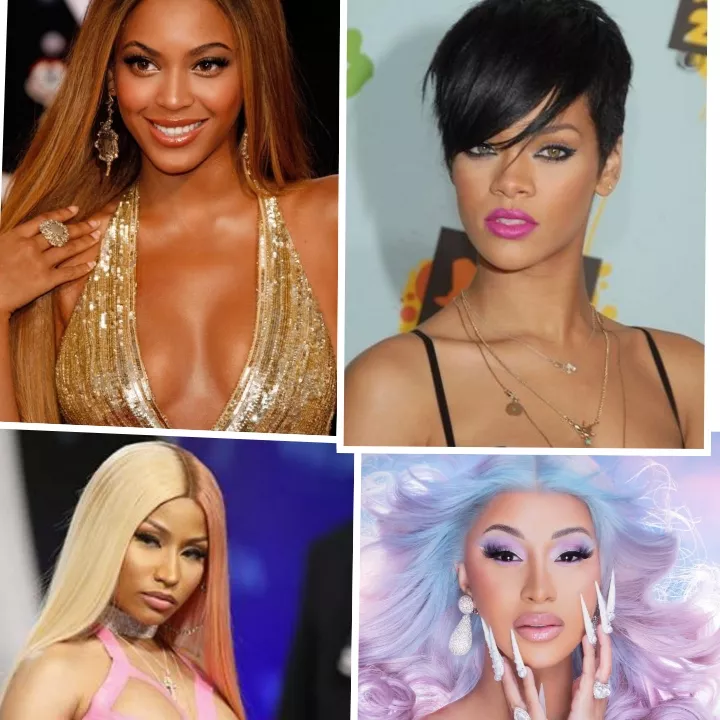 Bey & riri vs nicki & cardi posted by wholelottahate19