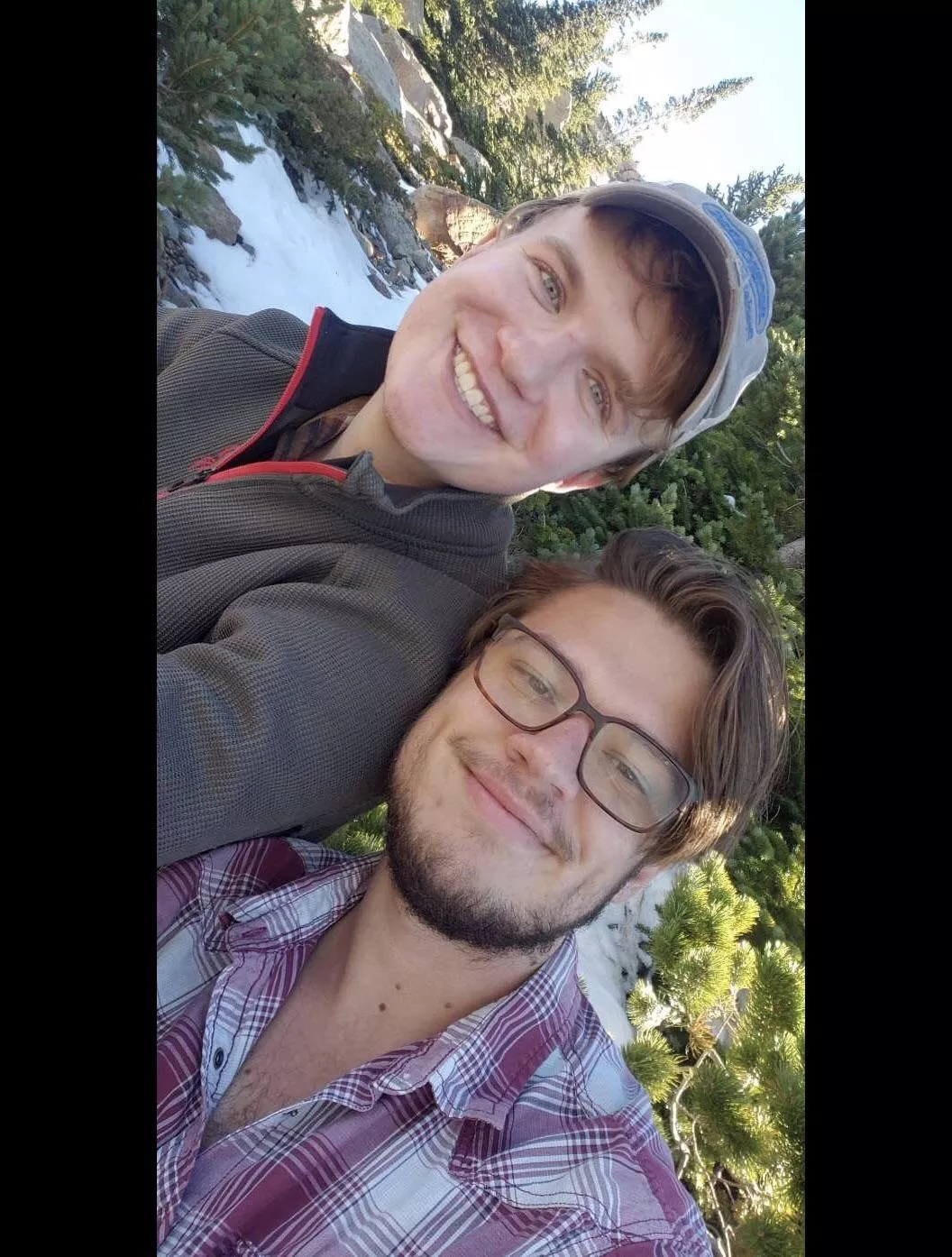 Bf (on the right) and I went up to the mountains for a date hike posted by MessyGuy01