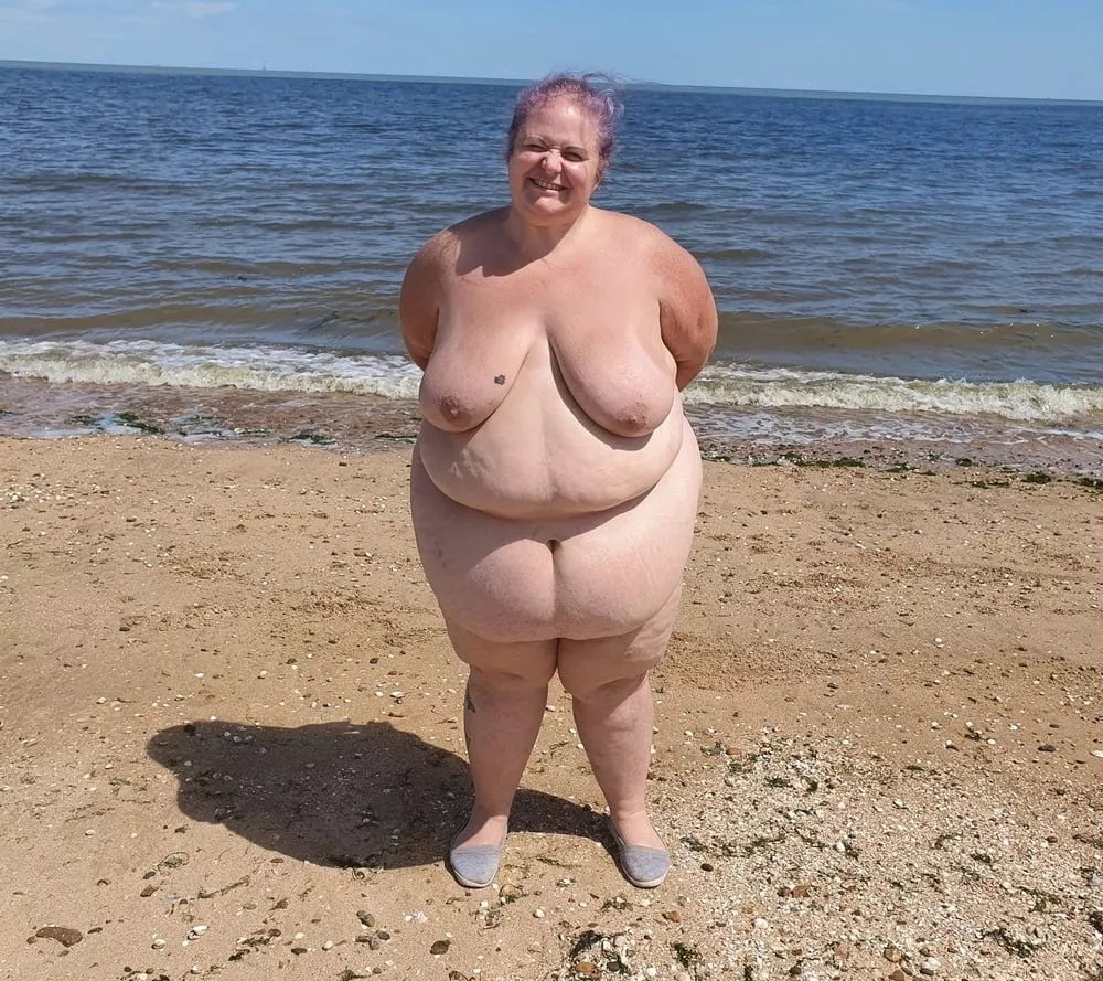 Big beauty letting it all hang out at the beach posted by Udderluvr2020