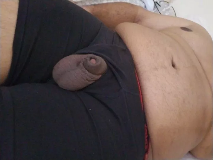 Big pouch and tiny stick. Dm to see it hard posted by bigbearsub