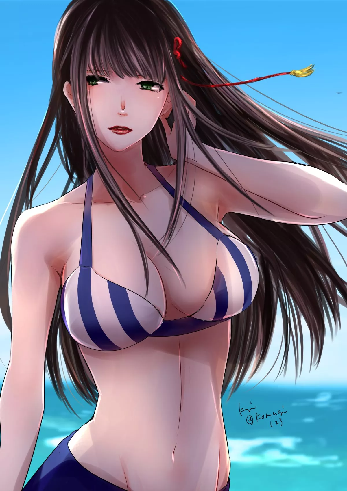 Bikini Hifumi posted by Terran117