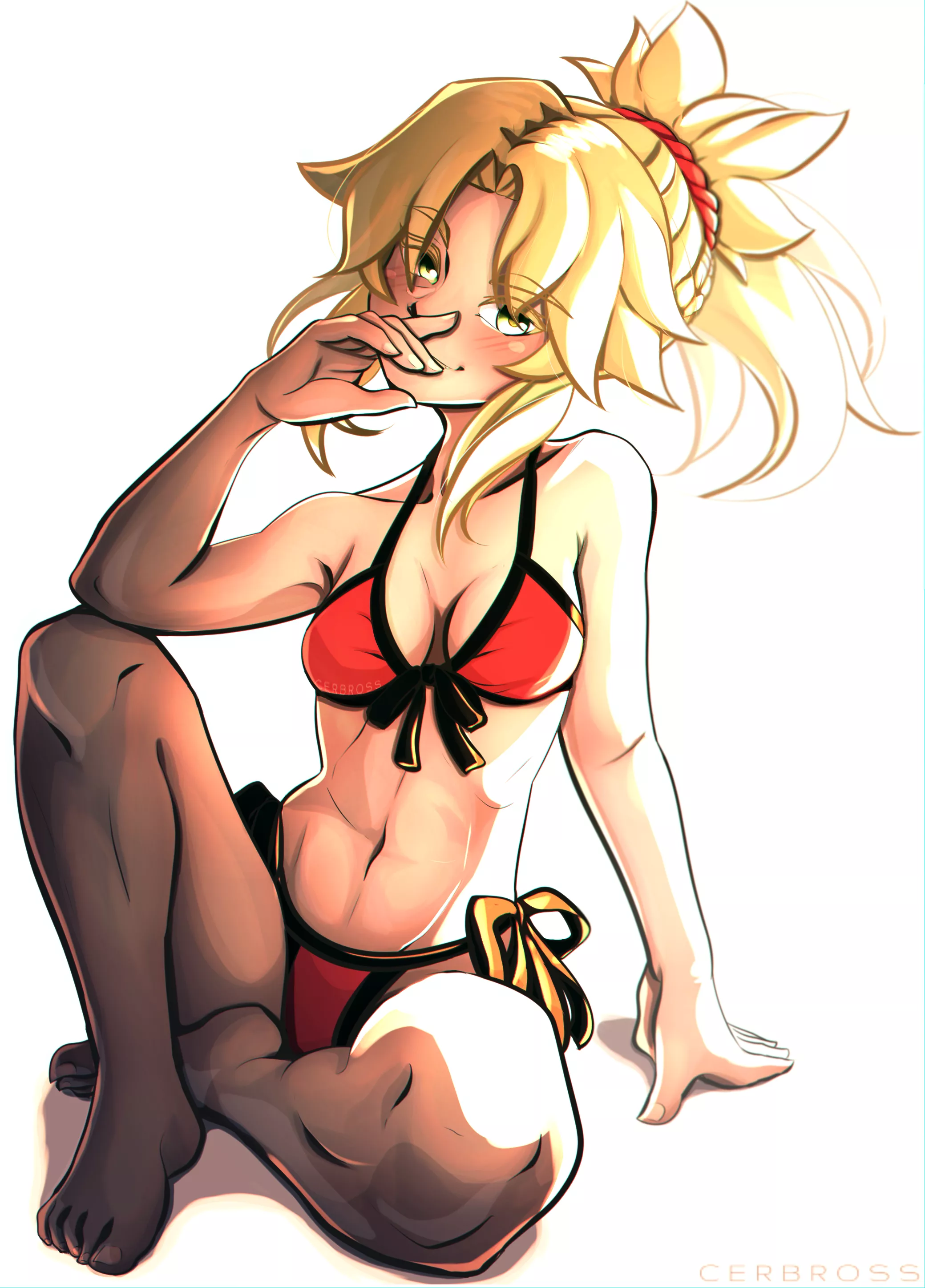 Bikini Mordred (Cerbross) [Fate Grand Order] posted by Cerbross