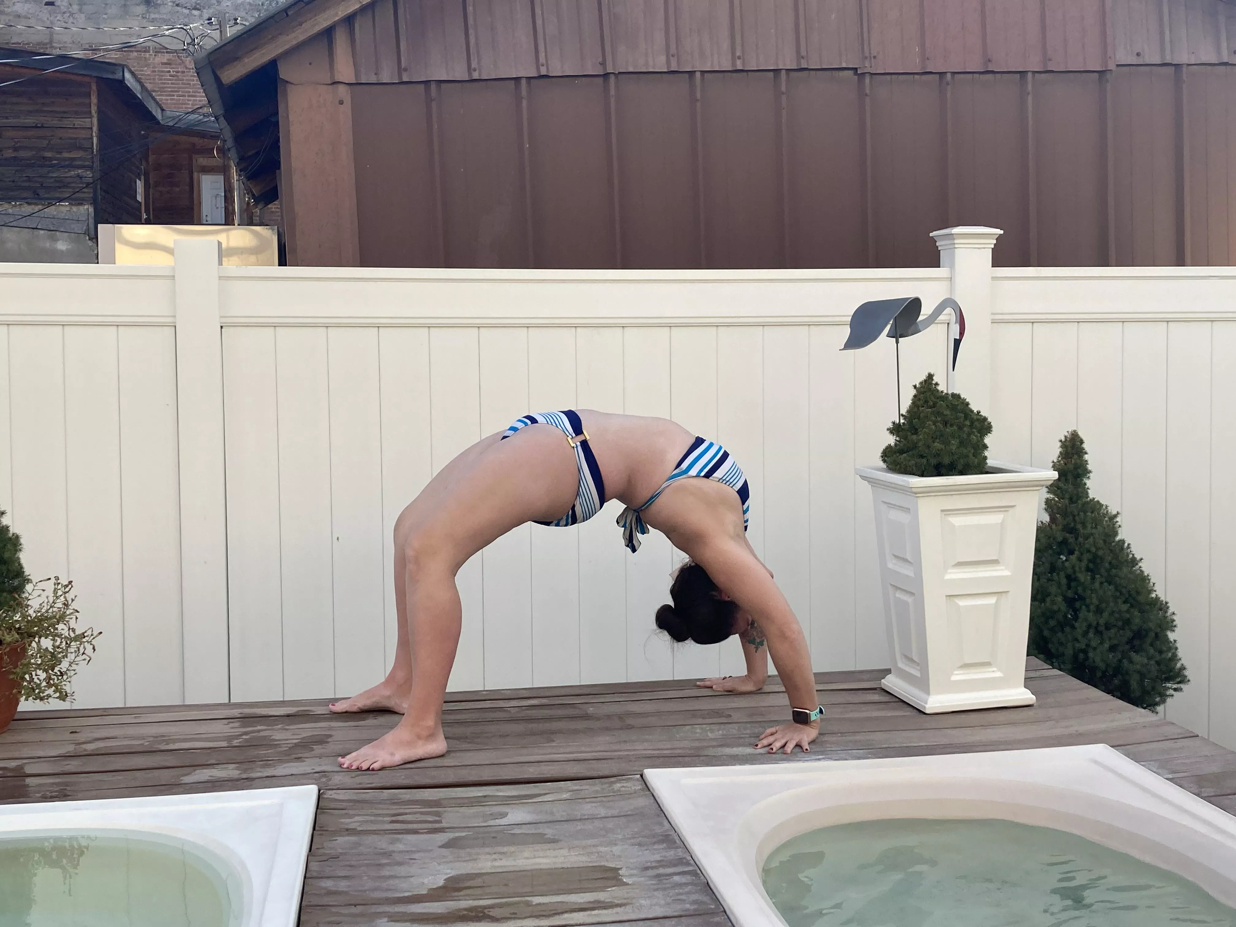 Bikini yoga posted by Supradoll