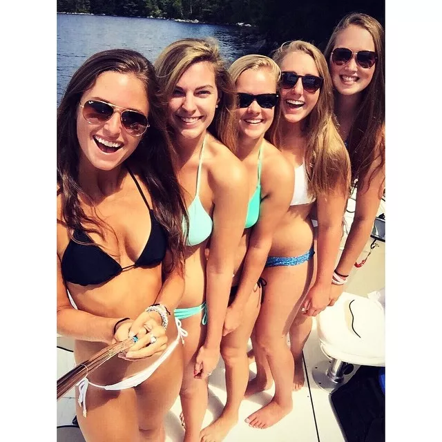 Bikinis on the boat posted by TheFapscallion