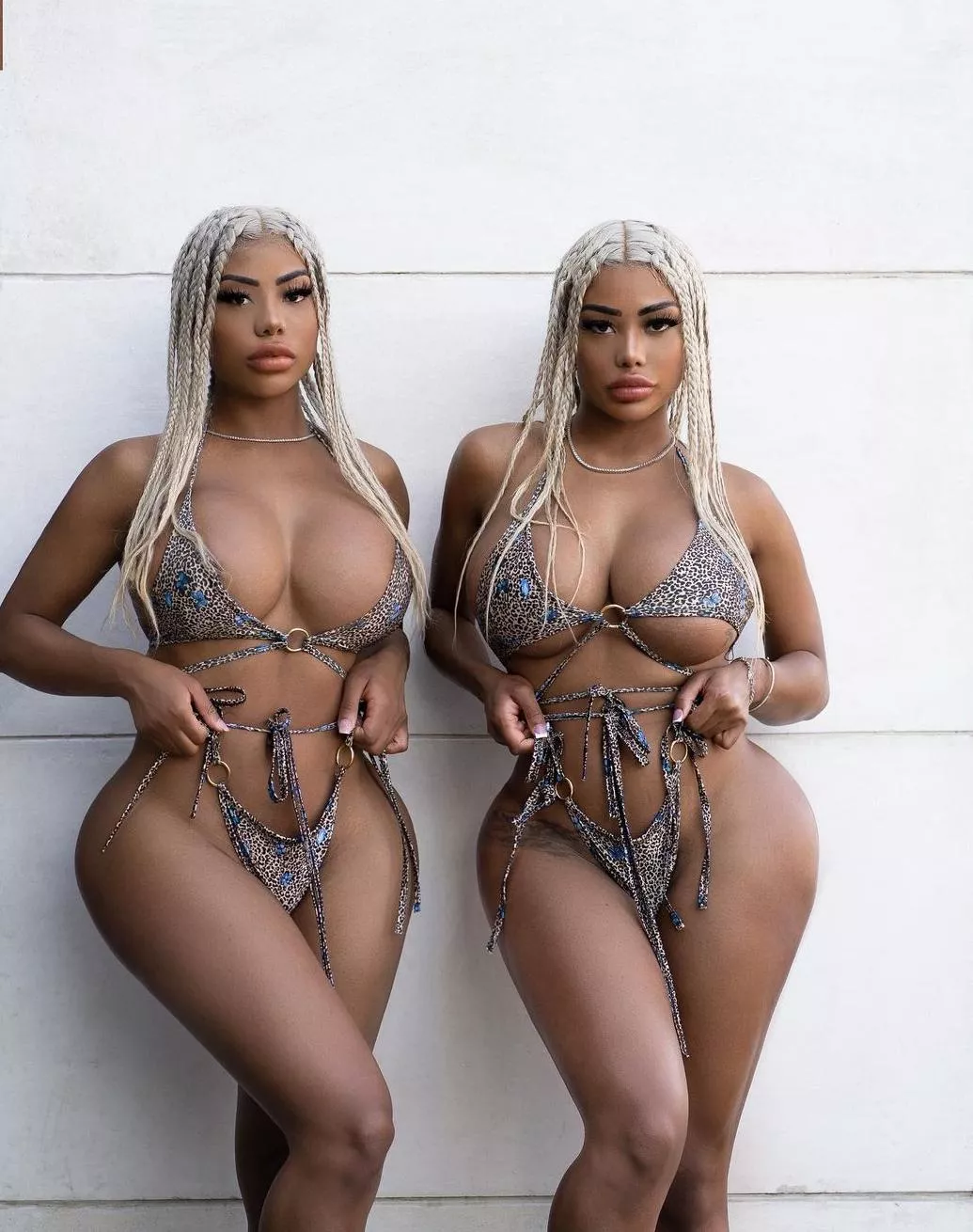 Bimbo twins posted by NiceTitsLover