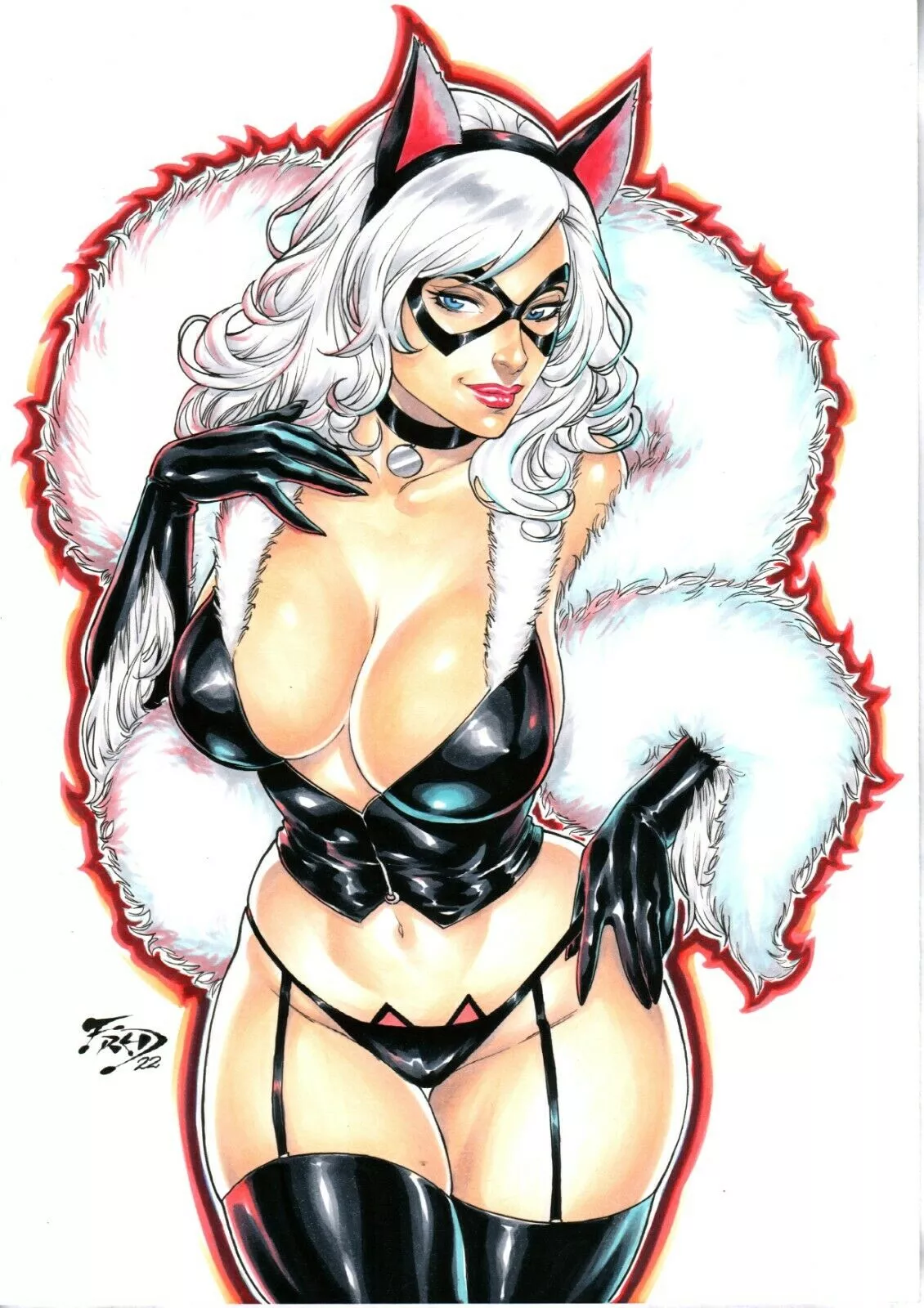 Black Cat (Fred Benes) [Marvel Comics] posted by daniel650000